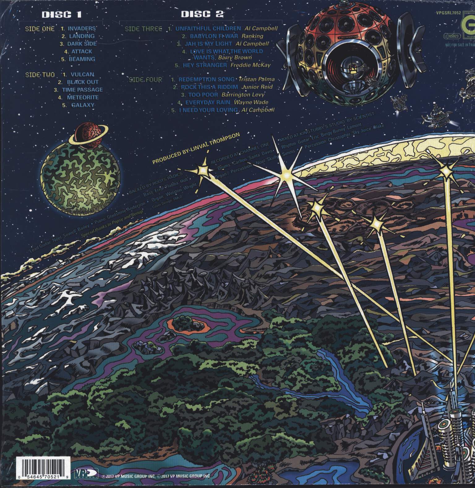 Linval Thompson: Dub Landing, LP (Vinyl)