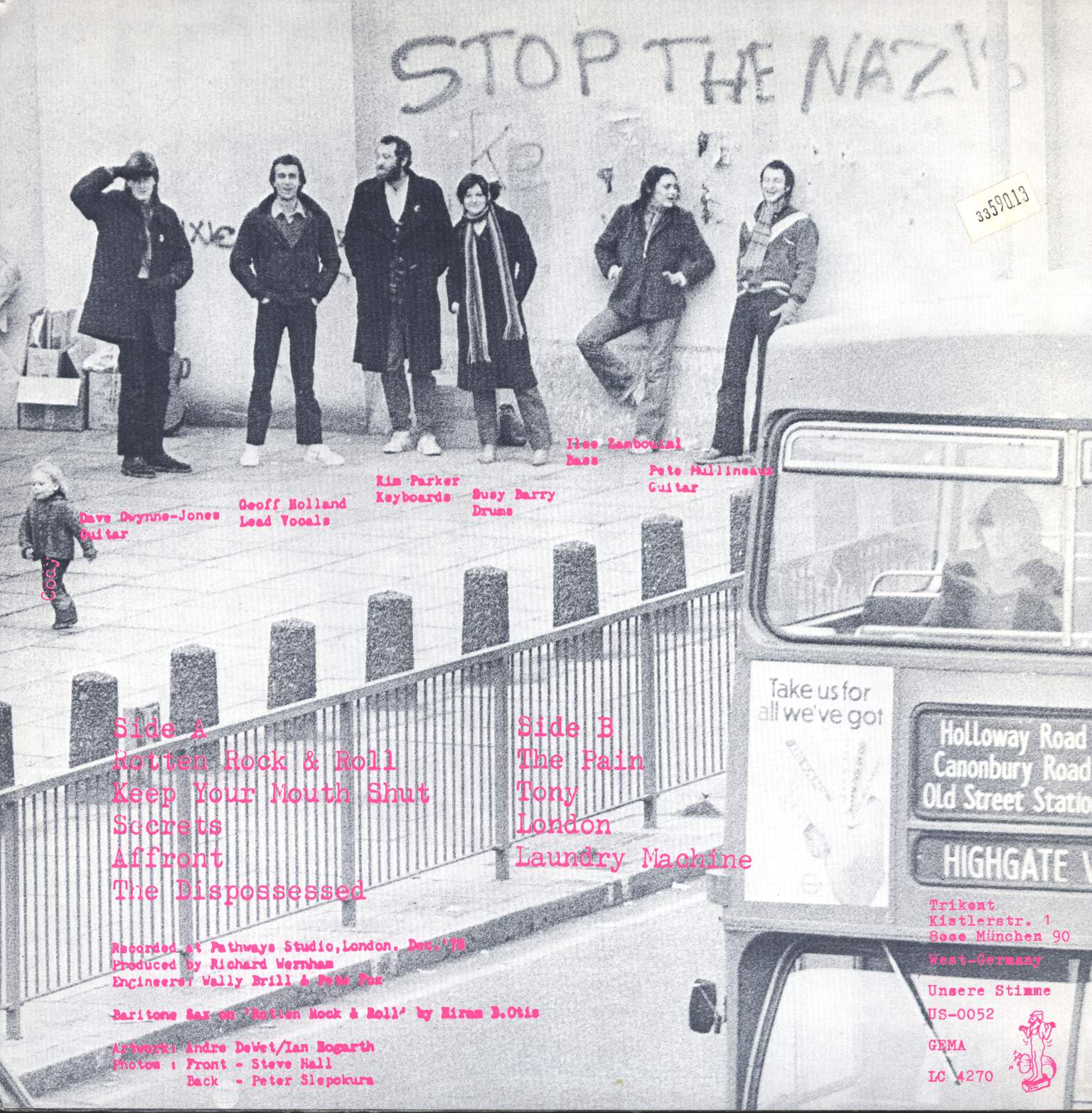 The Resisters: The Resisters, LP (Vinyl)