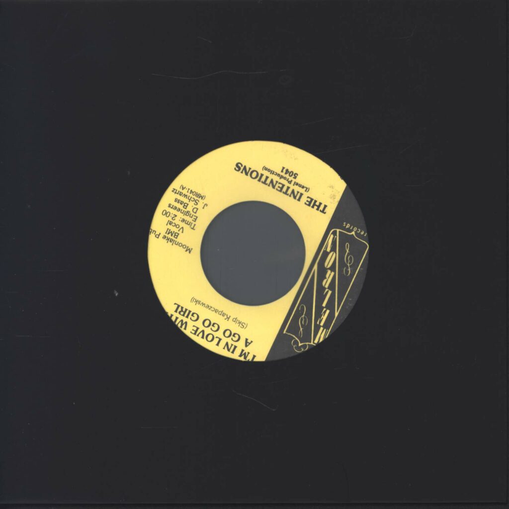 The Intentions: I'm In Love With A Go Go Girl/ Rockin Granma, 7" Single (Vinyl)