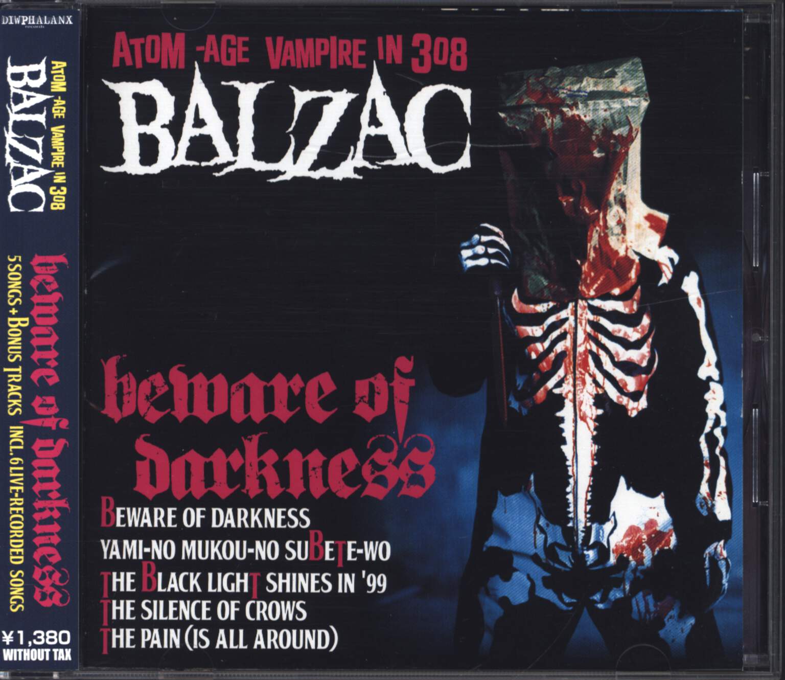 Balzac: Beware Of Darkness, Mini CD