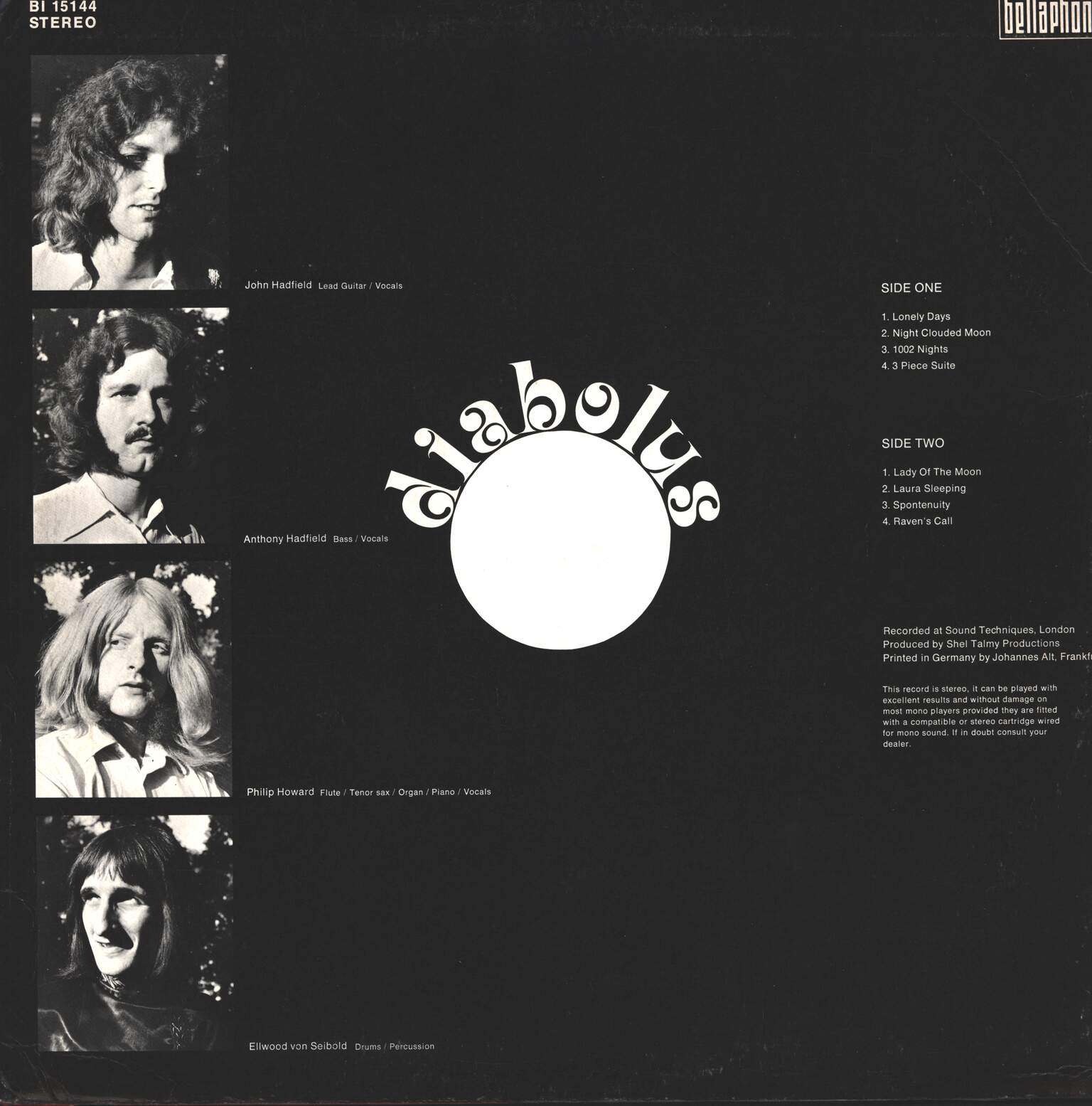Diabolus: Diabolus, LP (Vinyl)