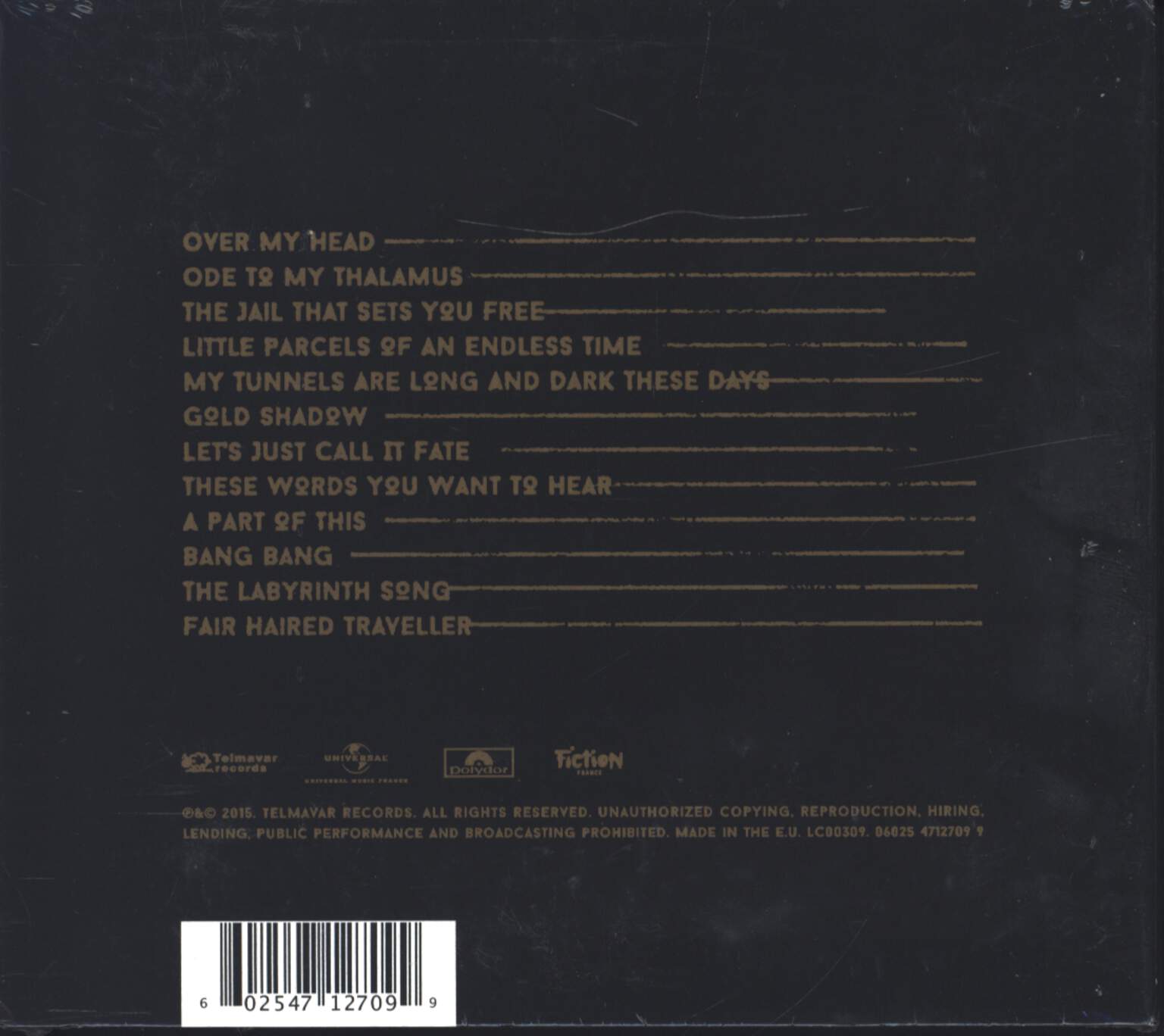 Asaf Avidan: Gold Shadow, CD