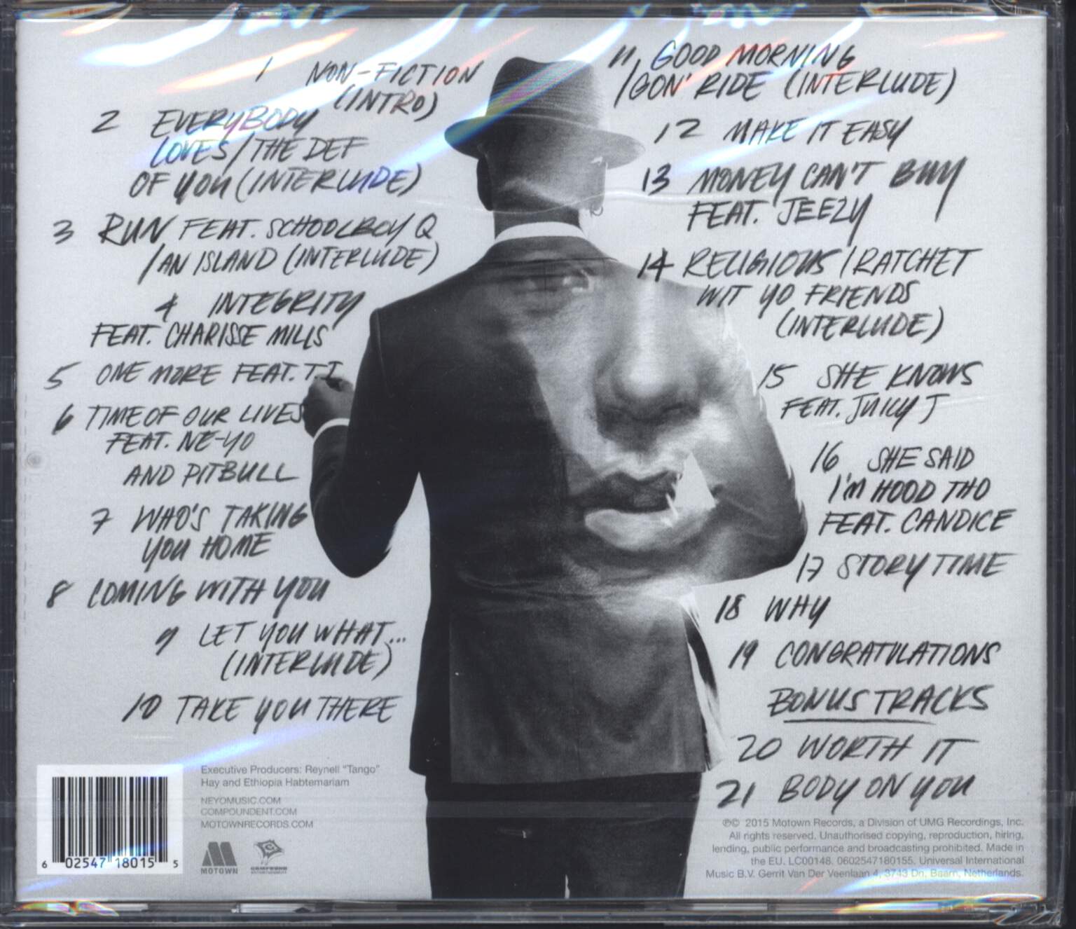 Ne-Yo: Non-Fiction, CD