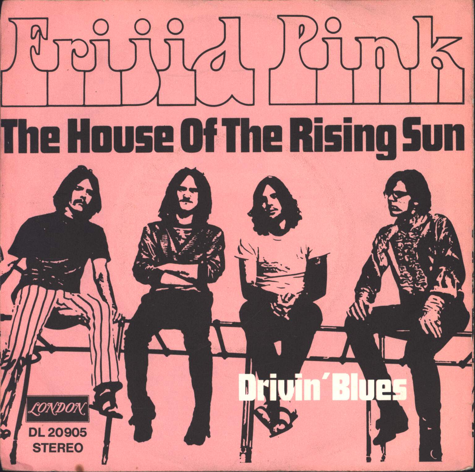 Frijid Pink: The House Of The Rising Sun, 7" Single (Vinyl)