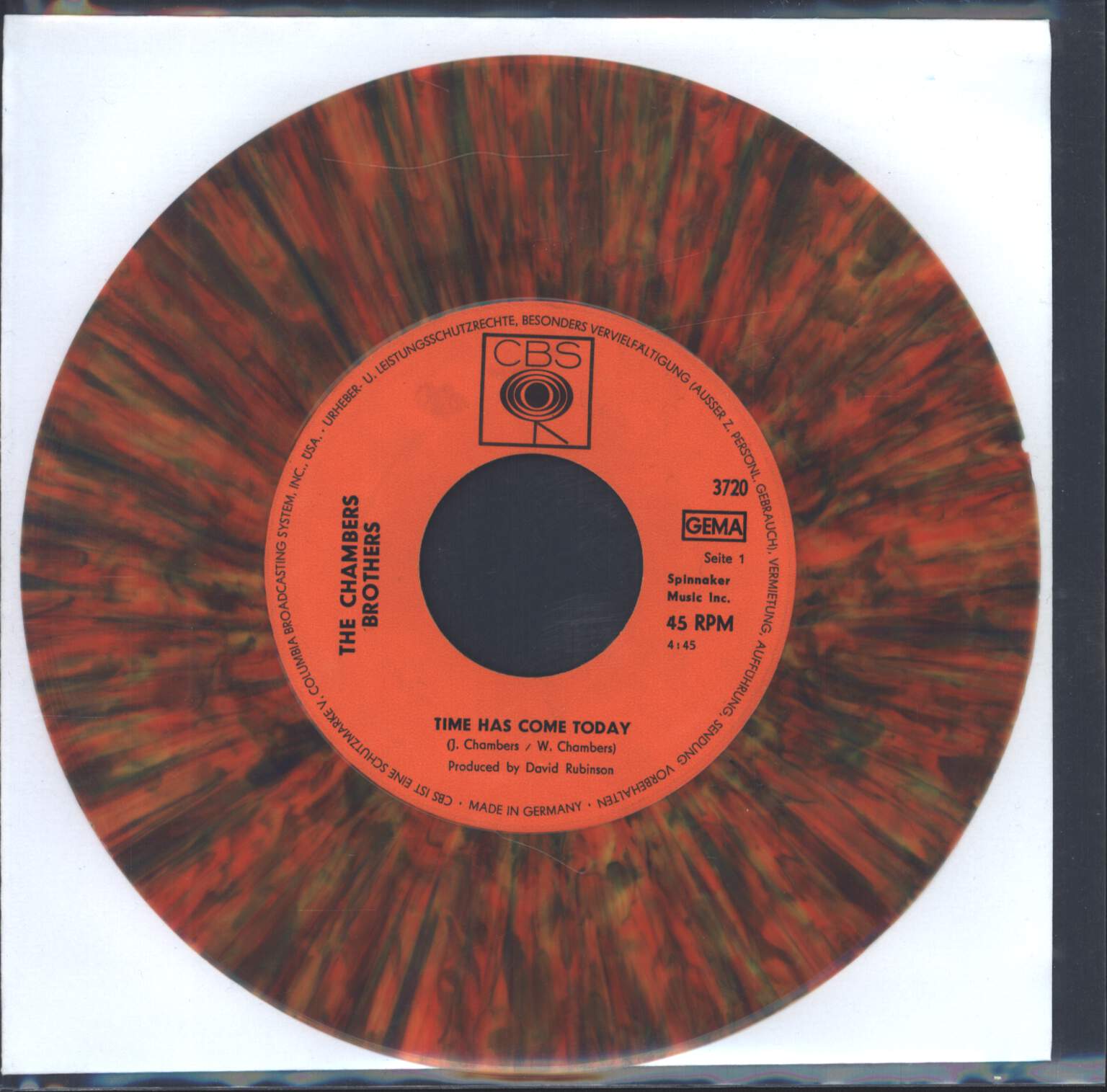 The Chambers Brothers: Time Has Come Today, 7" Single (Vinyl)