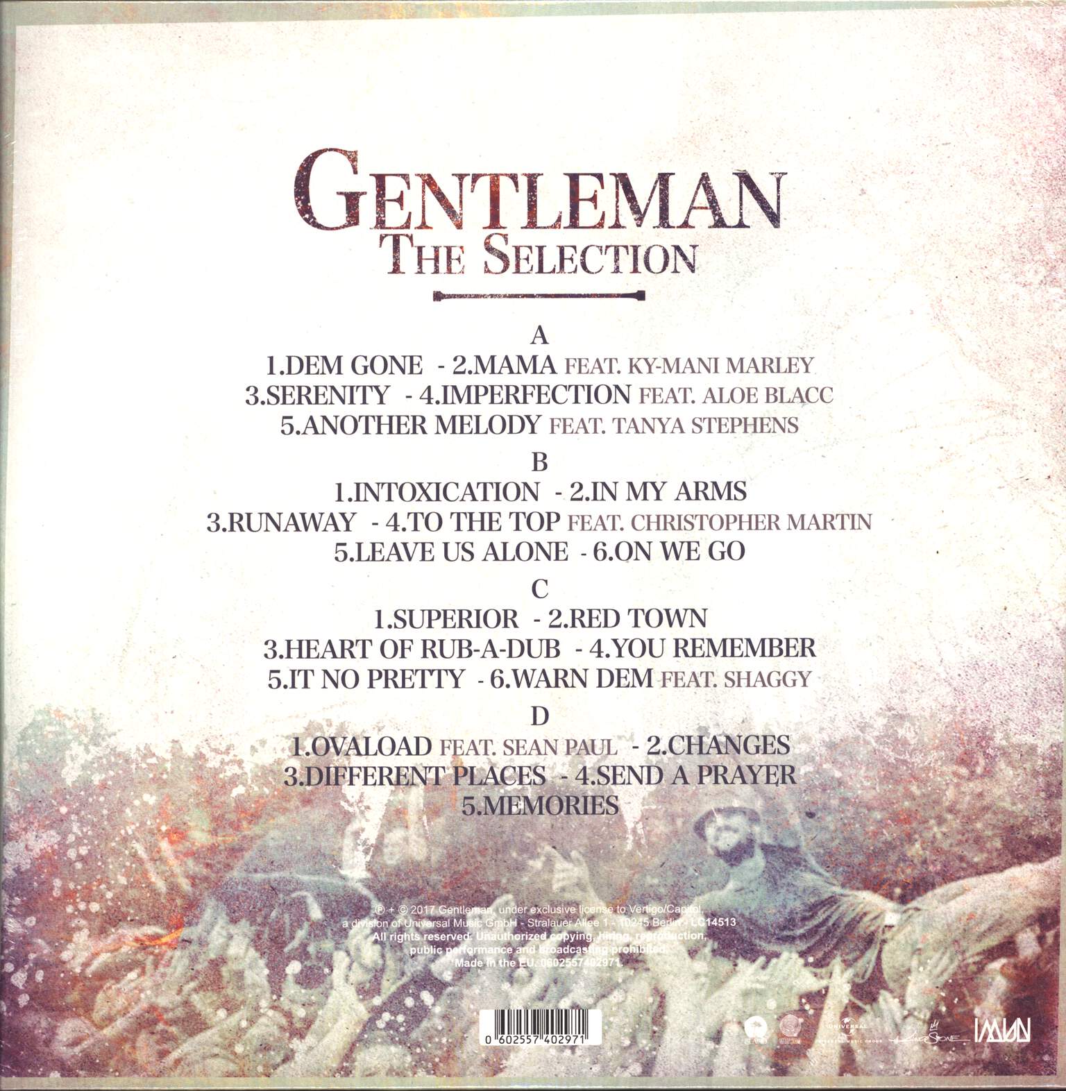 Gentleman: The Selection, LP (Vinyl)
