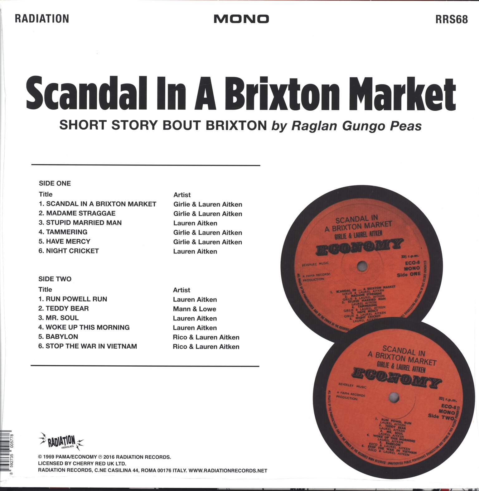 Girlie: Scandal In A Brixton Market, LP (Vinyl)