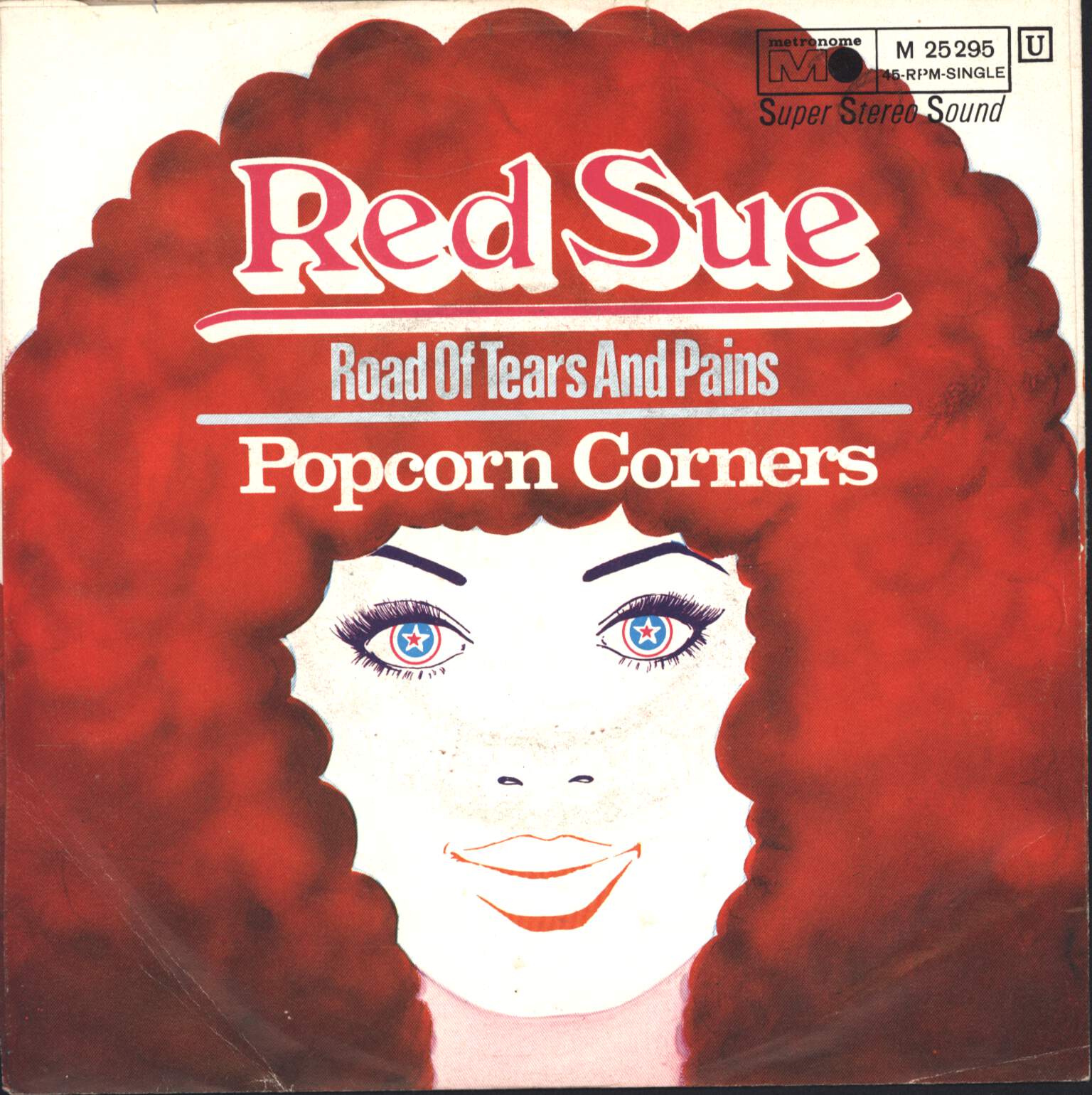 Popcorn Corners: Red Sue, 7" Single (Vinyl)