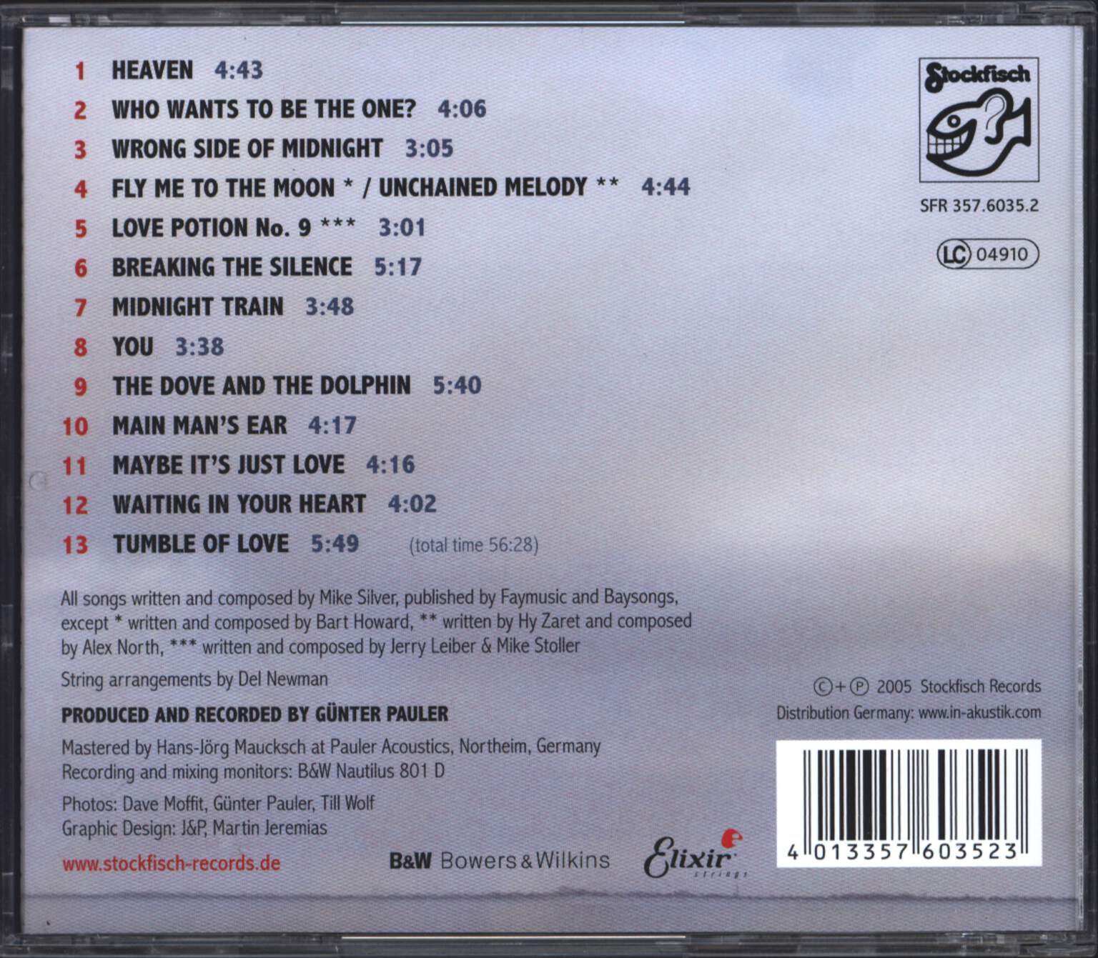 Mike Silver: Heaven In Mind, CD