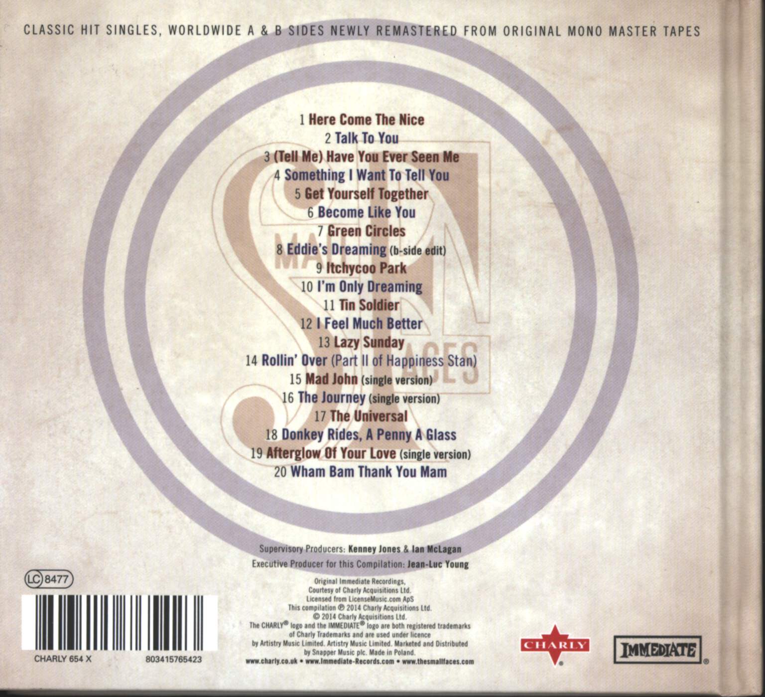 Small Faces: Greatest Hits - The Immediate Years 1967-1969, CD