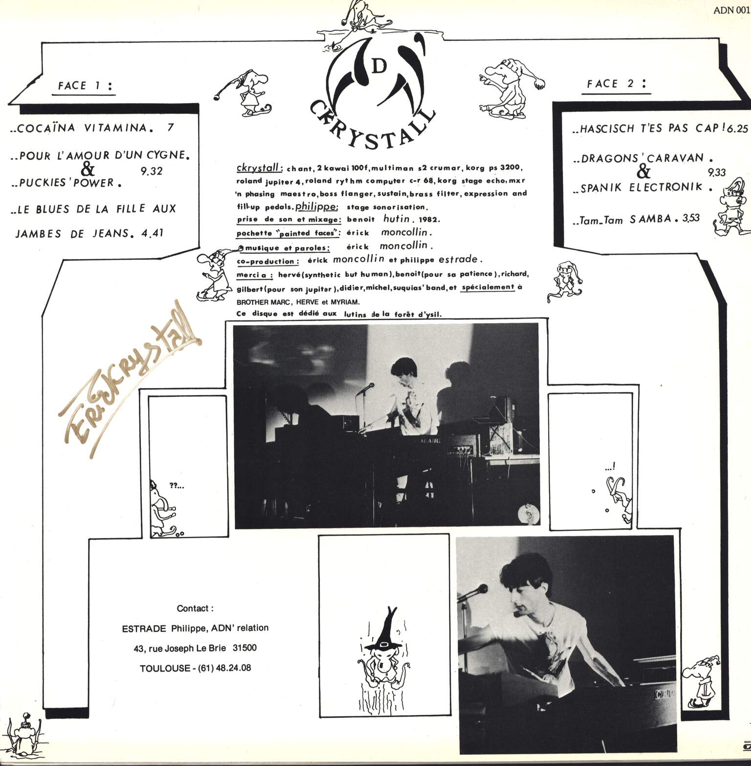 ADN' Ckrystall: Jazz' Mad, LP (Vinyl)