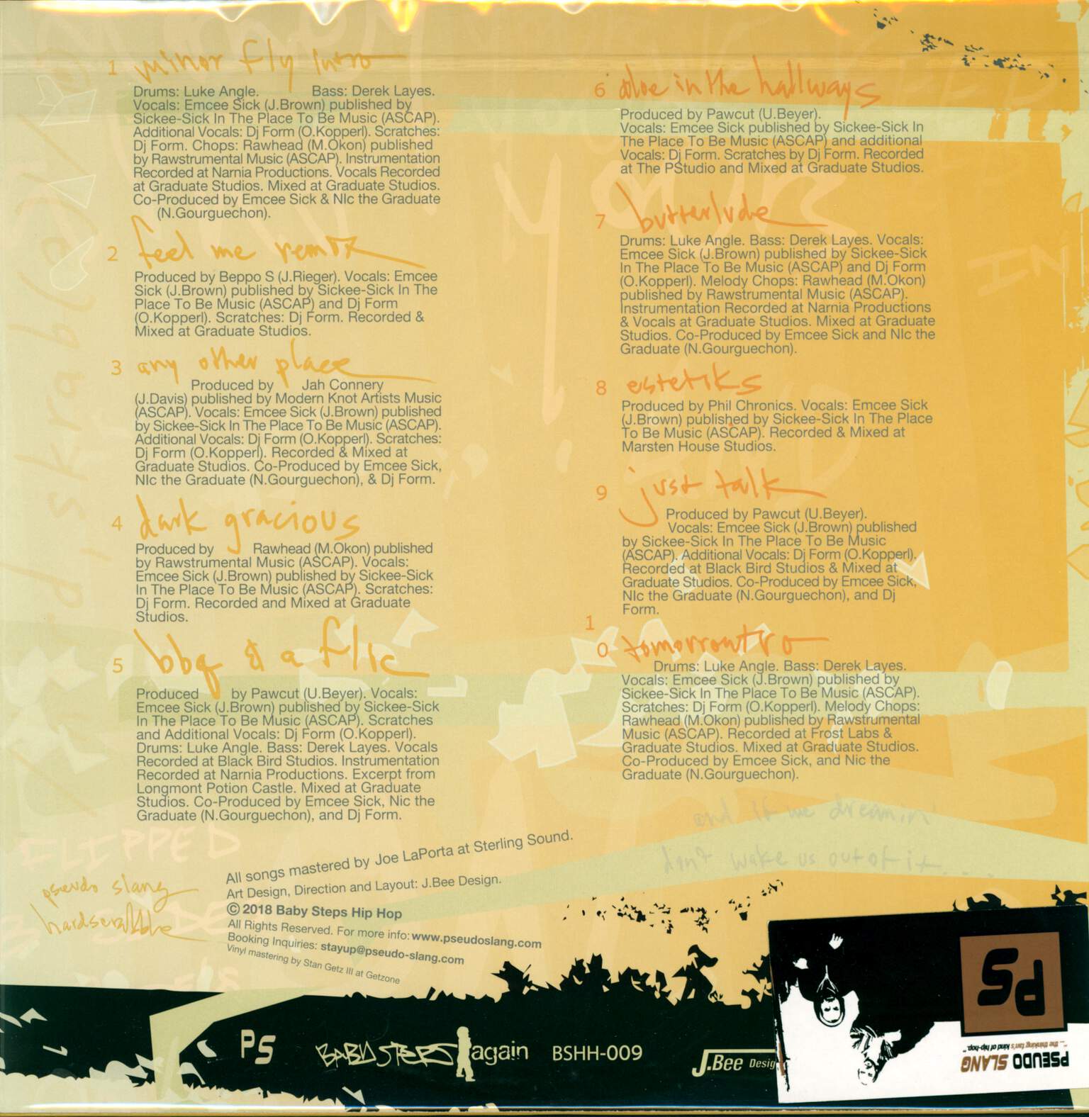 Pseudo Slang: Hardscrabble, LP (Vinyl)