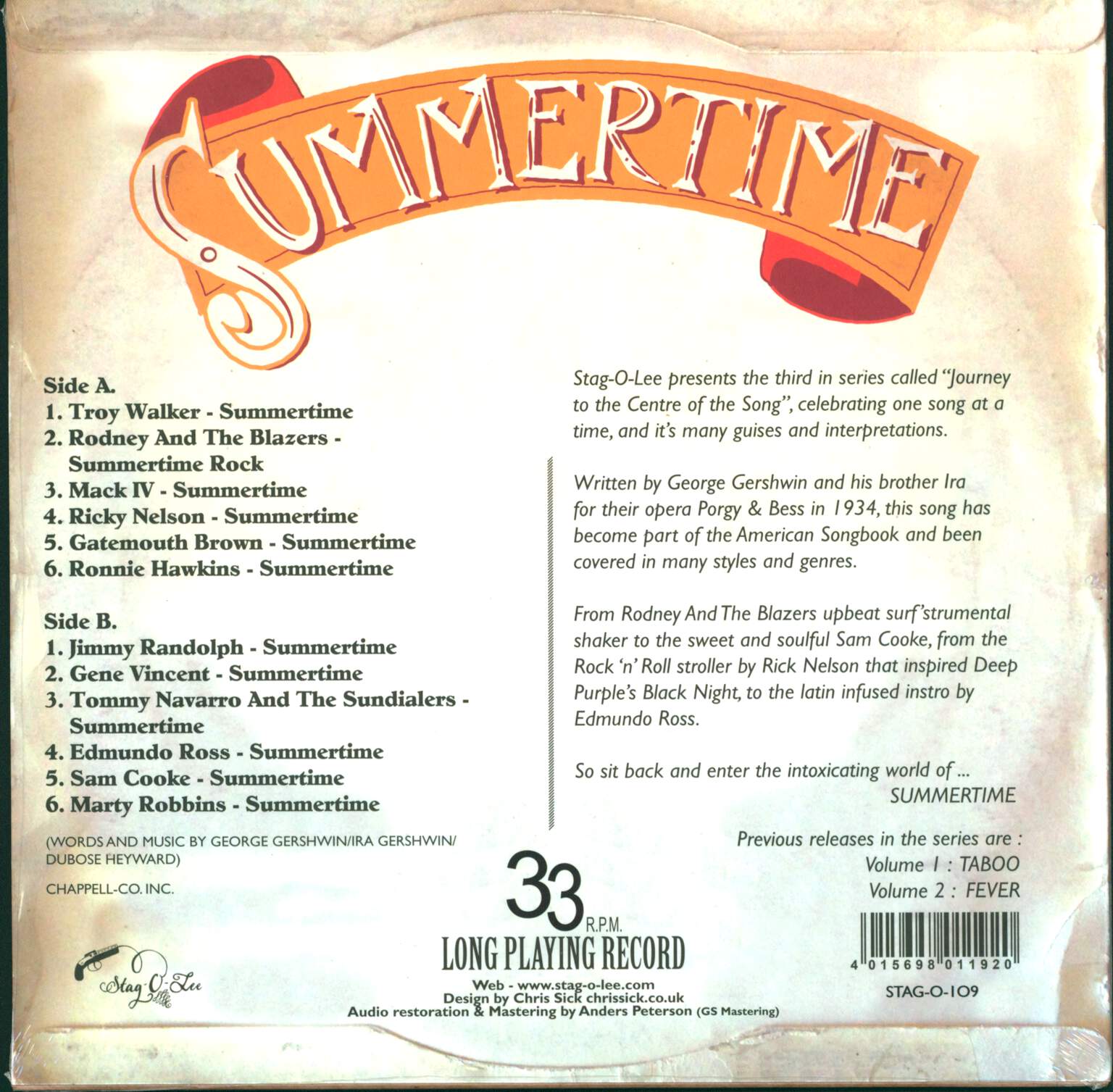 Various: Summertime - An Exploration Into The Exotic World Of Summertime Volume 3, 10" Vinyl EP