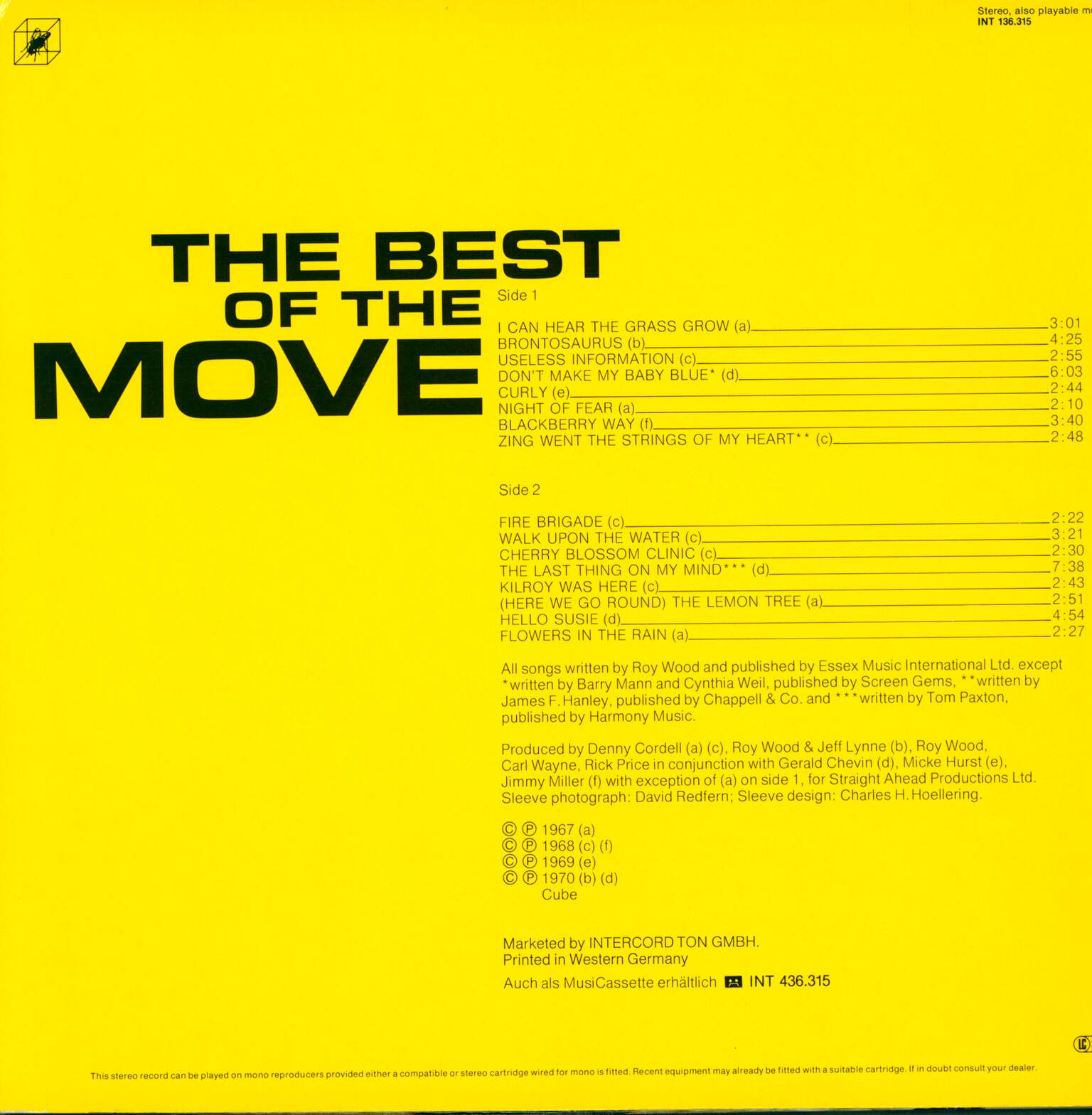 The Move: The Best Of The Move, LP (Vinyl)