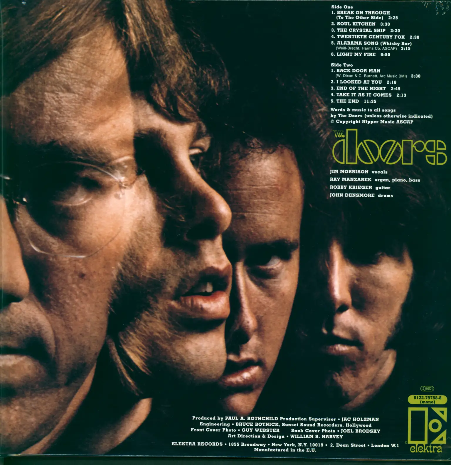 The Doors: The Doors, LP (Vinyl)