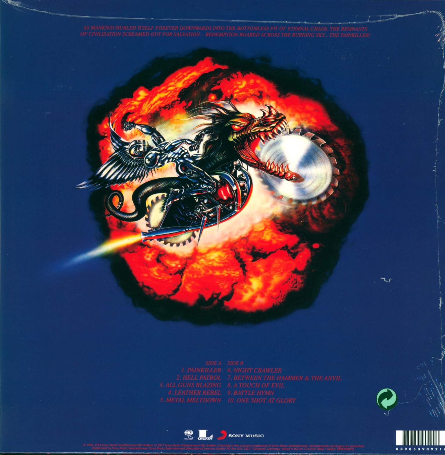Judas Priest: Painkiller, LP (Vinyl)