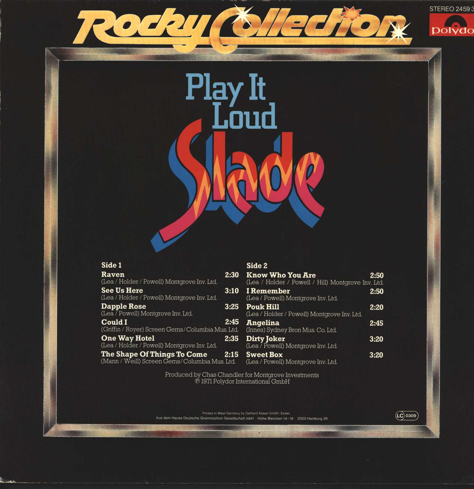 Slade: Play It Loud, LP (Vinyl)