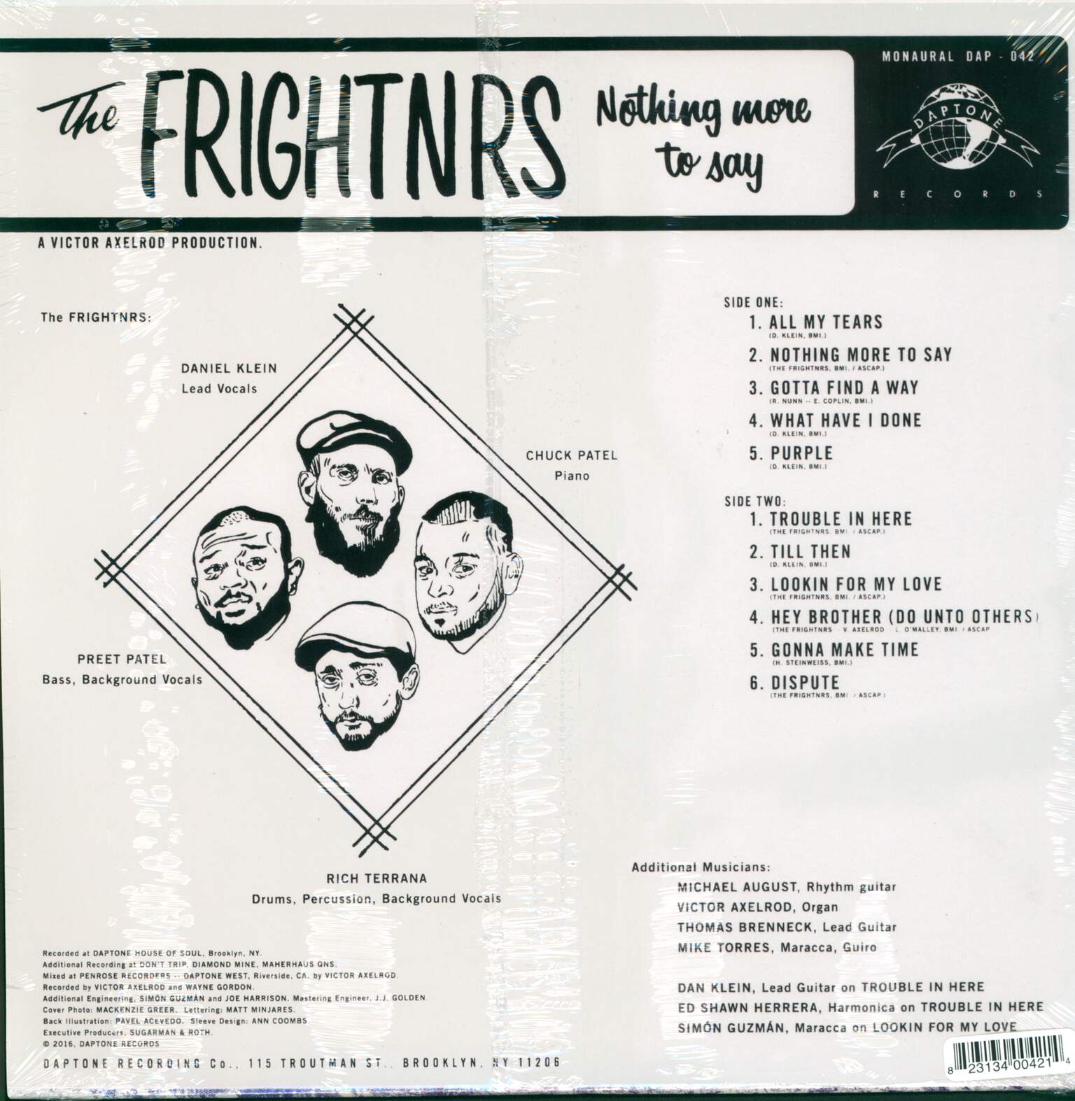 The Frightnrs: Nothing More To Say, LP (Vinyl)