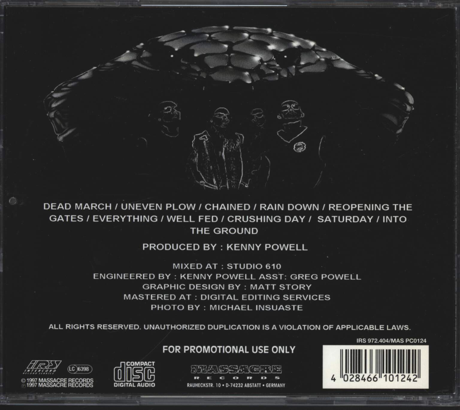 Omen: Reopening The Gates, CD