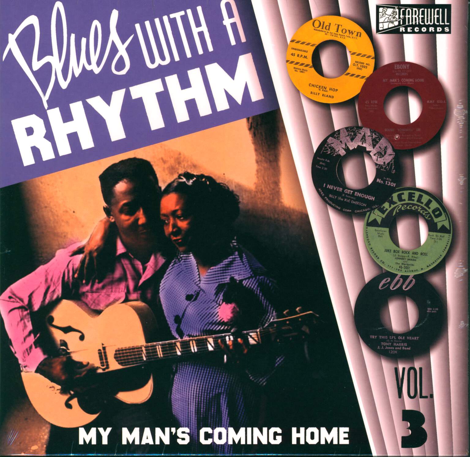 Various: Blues With A Rhythm Vol.3, 10" Vinyl EP