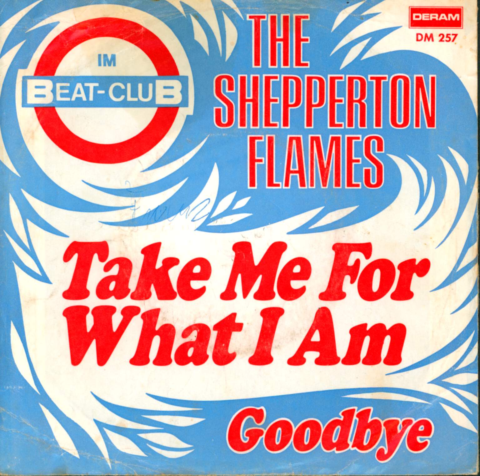The Shepperton Flames: Take Me For What I Am, 7" Single (Vinyl)
