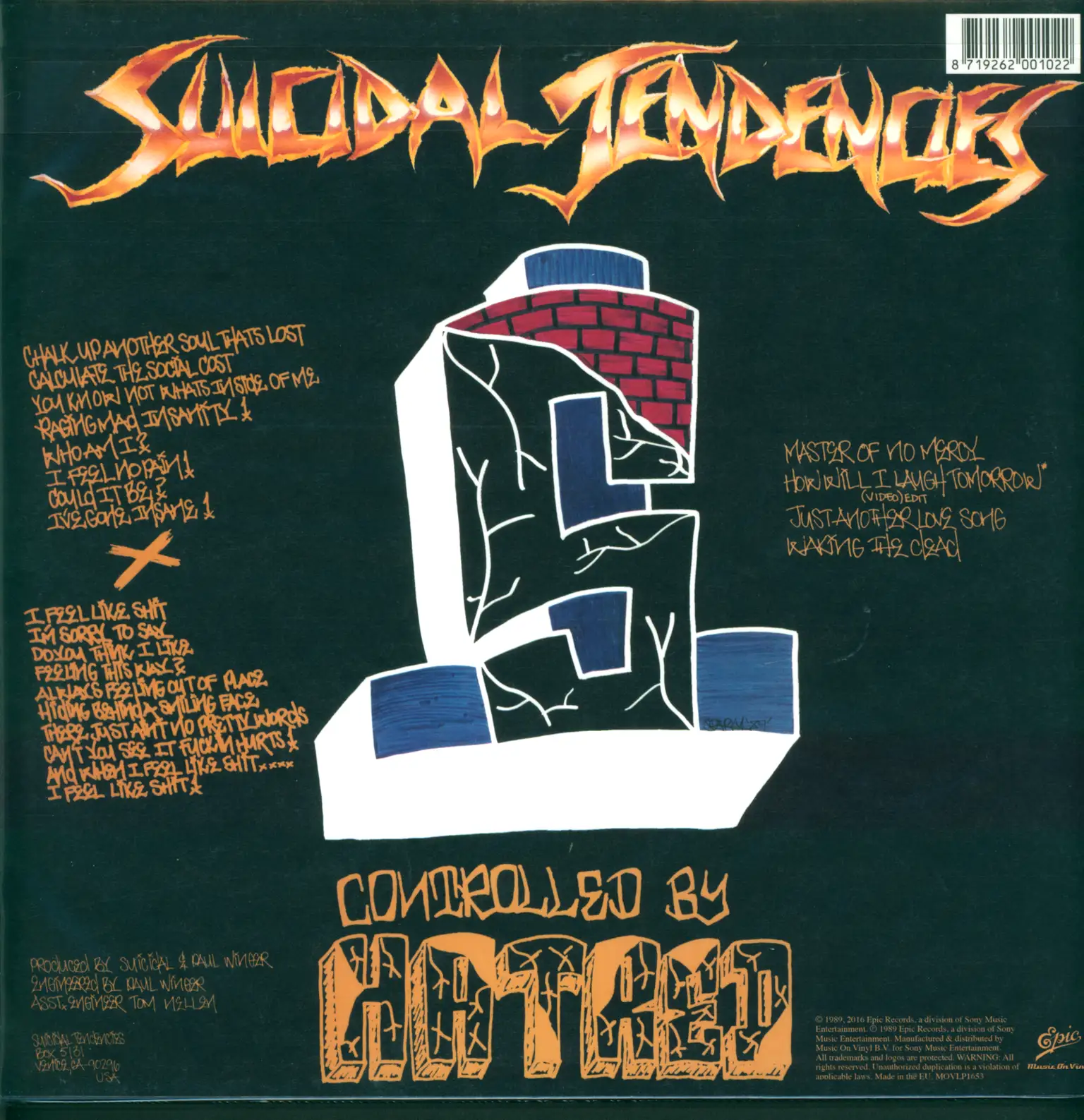 Suicidal Tendencies: Controlled By Hatred / Feel Like Shit...Deja-Vu, LP (Vinyl)