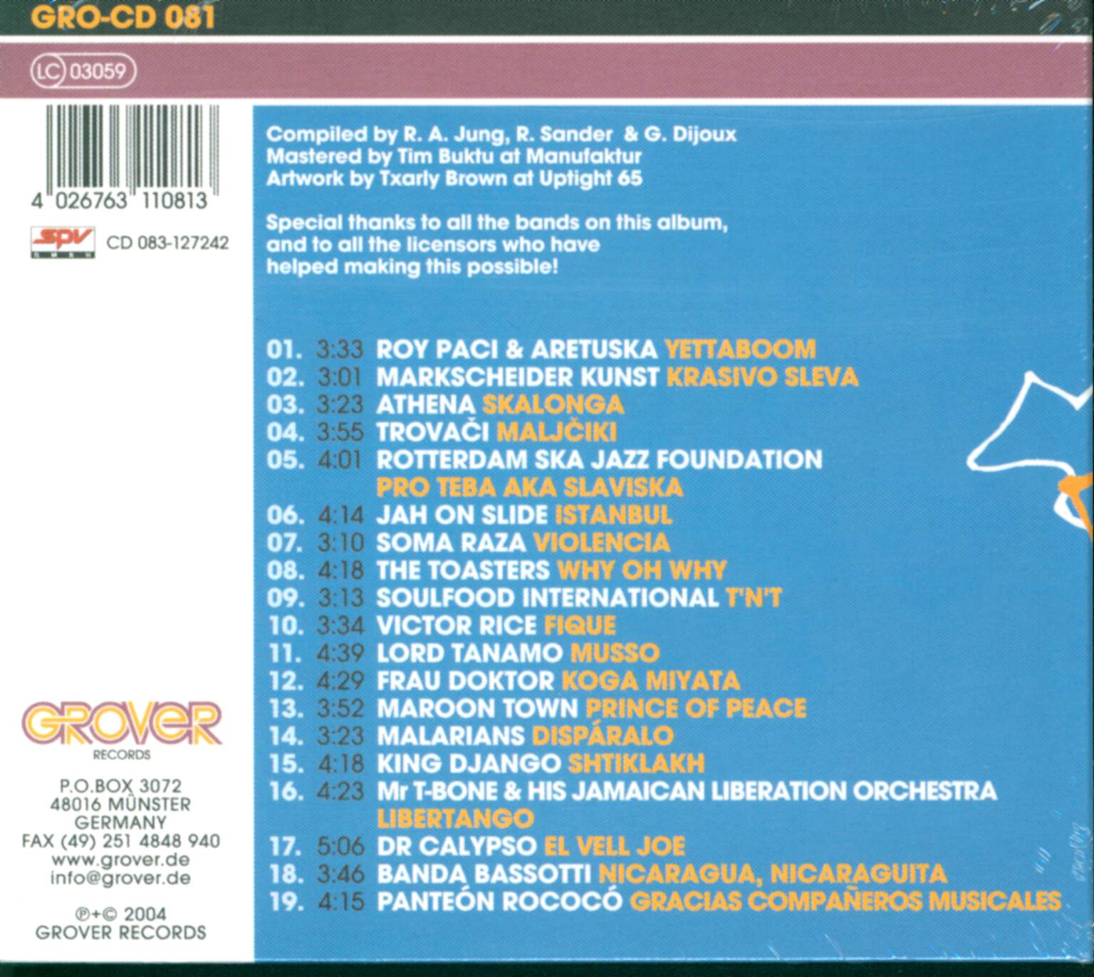 Various: Mondo SKA - One World Under A Groove, CD