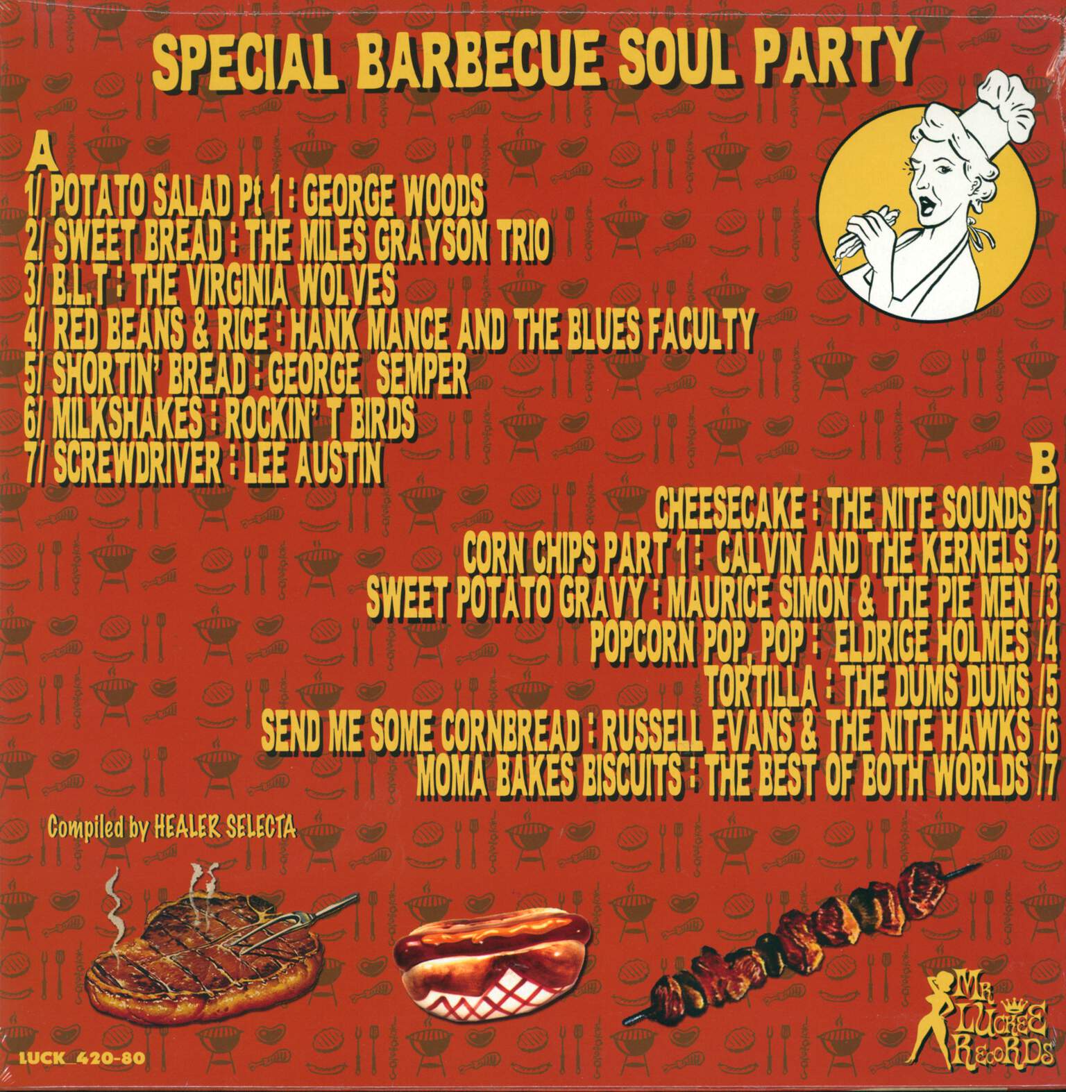 Various: Buttshakers Soul Party Vol 12 - Special Barbecue Soul Party, LP (Vinyl)