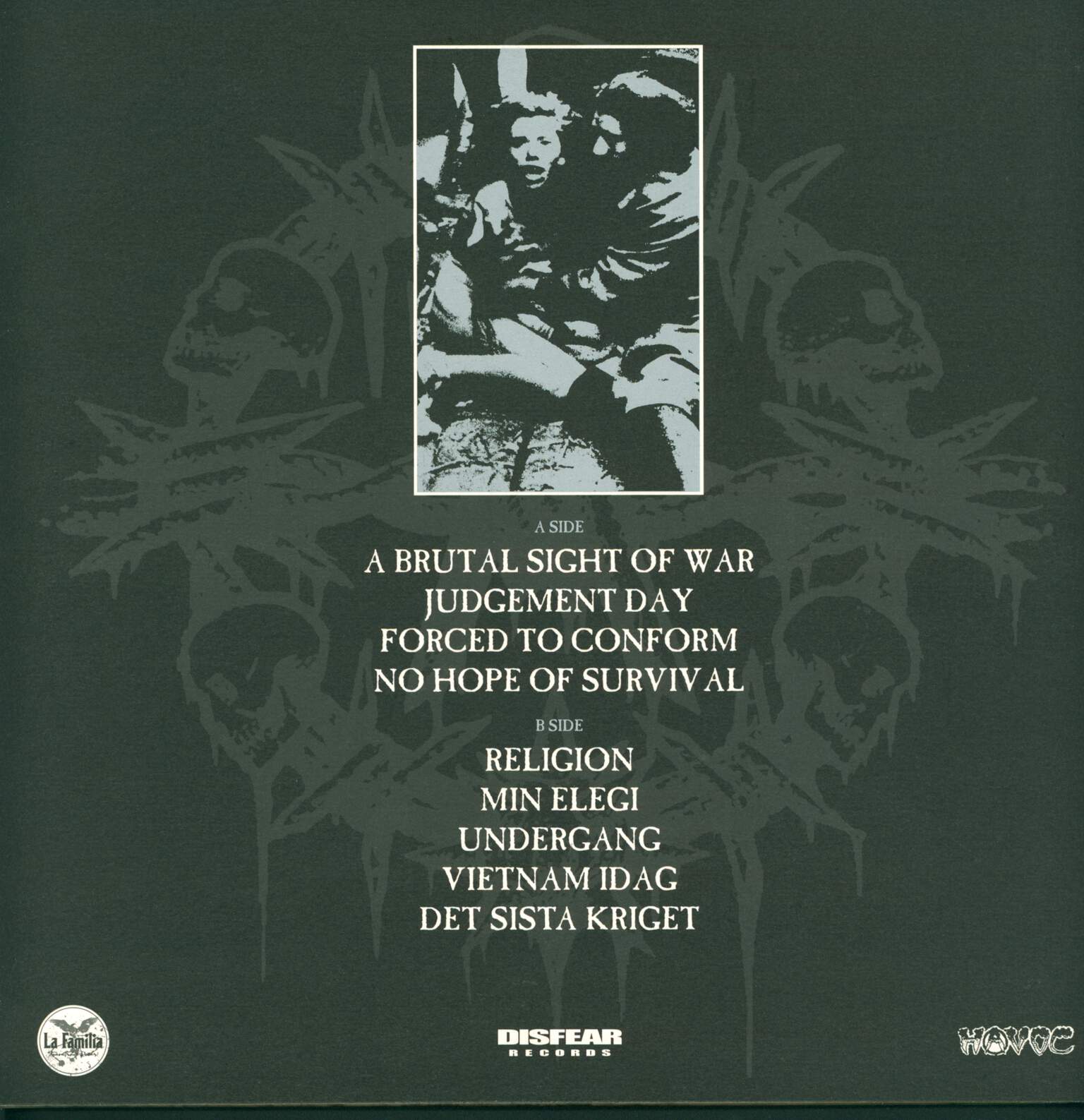 Disfear: A Brutal Sight Of War, 12" Maxi Single (Vinyl)