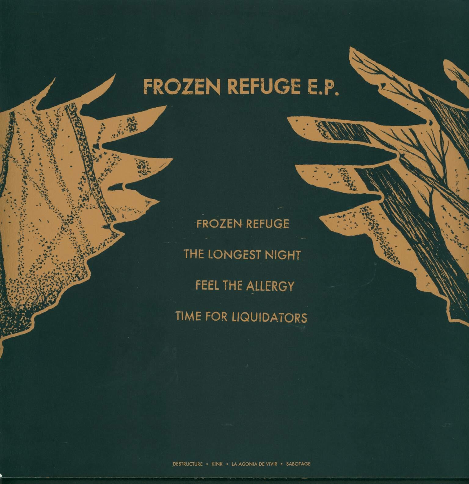 Bleakness: Frozen Refuge E.P., 12" Maxi Single (Vinyl)