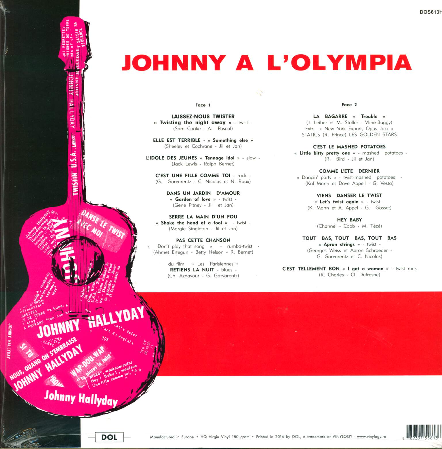 Johnny Hallyday: À l'Olympia, LP (Vinyl)