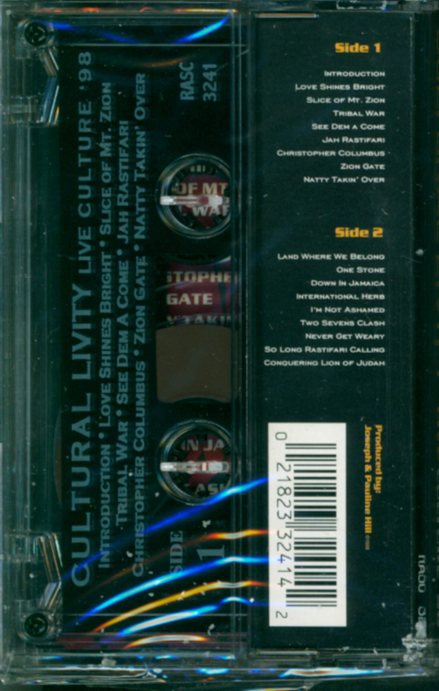 Culture: Cultural Livity : Live Culture '98, Compact Cassette