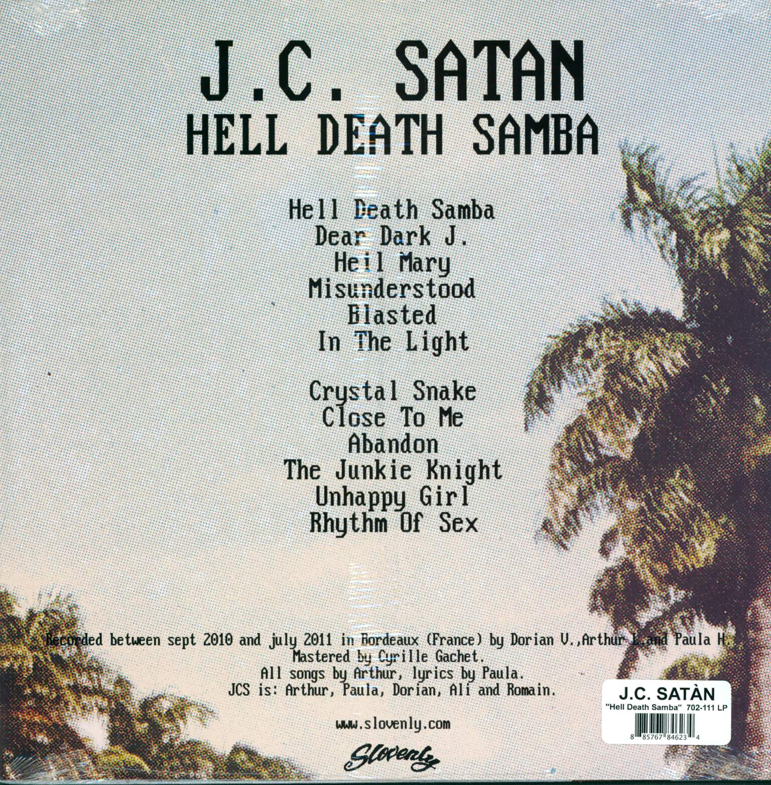 J.C. Satàn: Hell Death Samba, LP (Vinyl)
