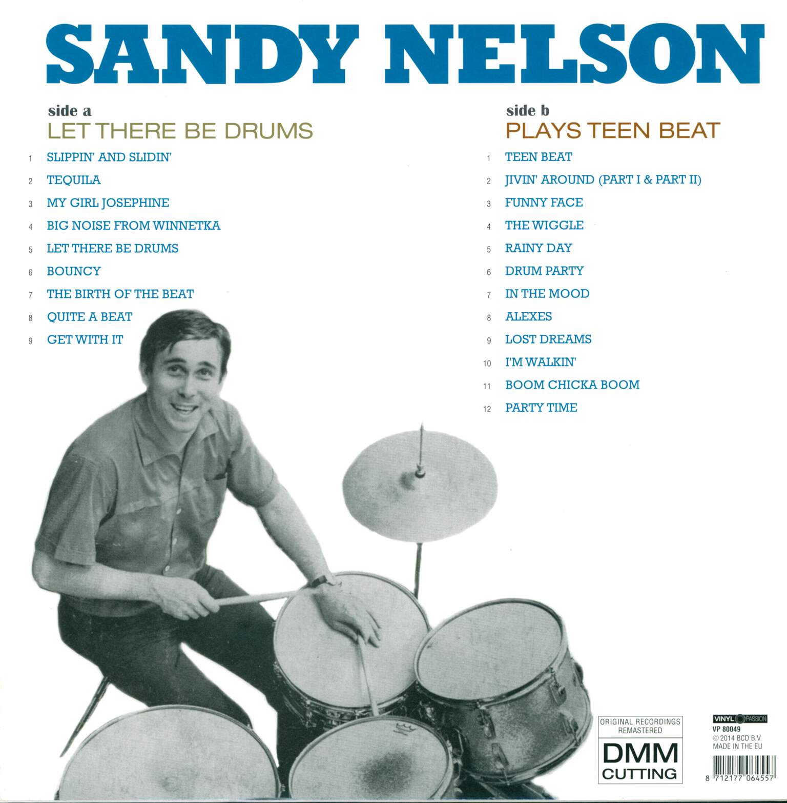 Sandy Nelson: Let There Be Drums + Plays Teen Beat, LP (Vinyl)