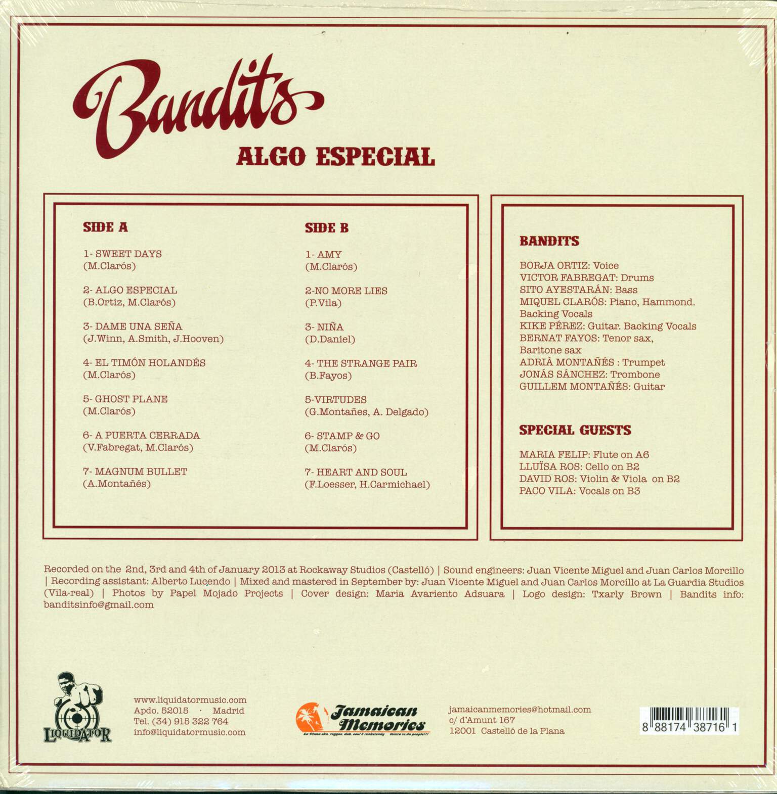 Bandits: Algo Especial, LP (Vinyl)