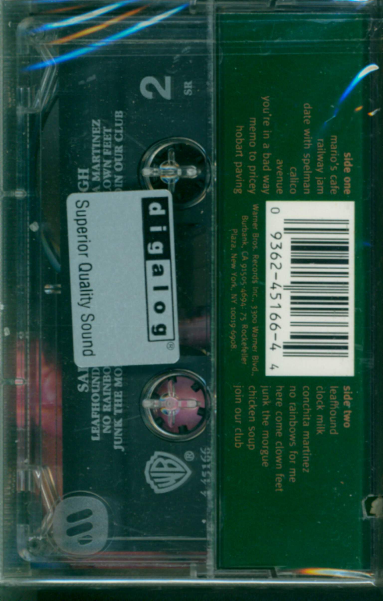 Saint Etienne: So Tough, Tape