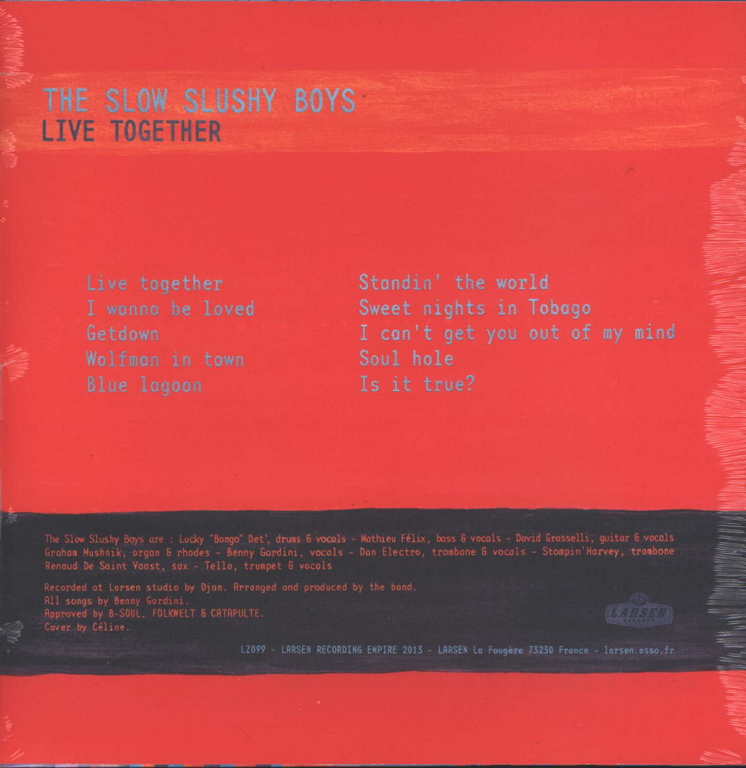 The Slow Slushy Boys: Live Together, LP (Vinyl)