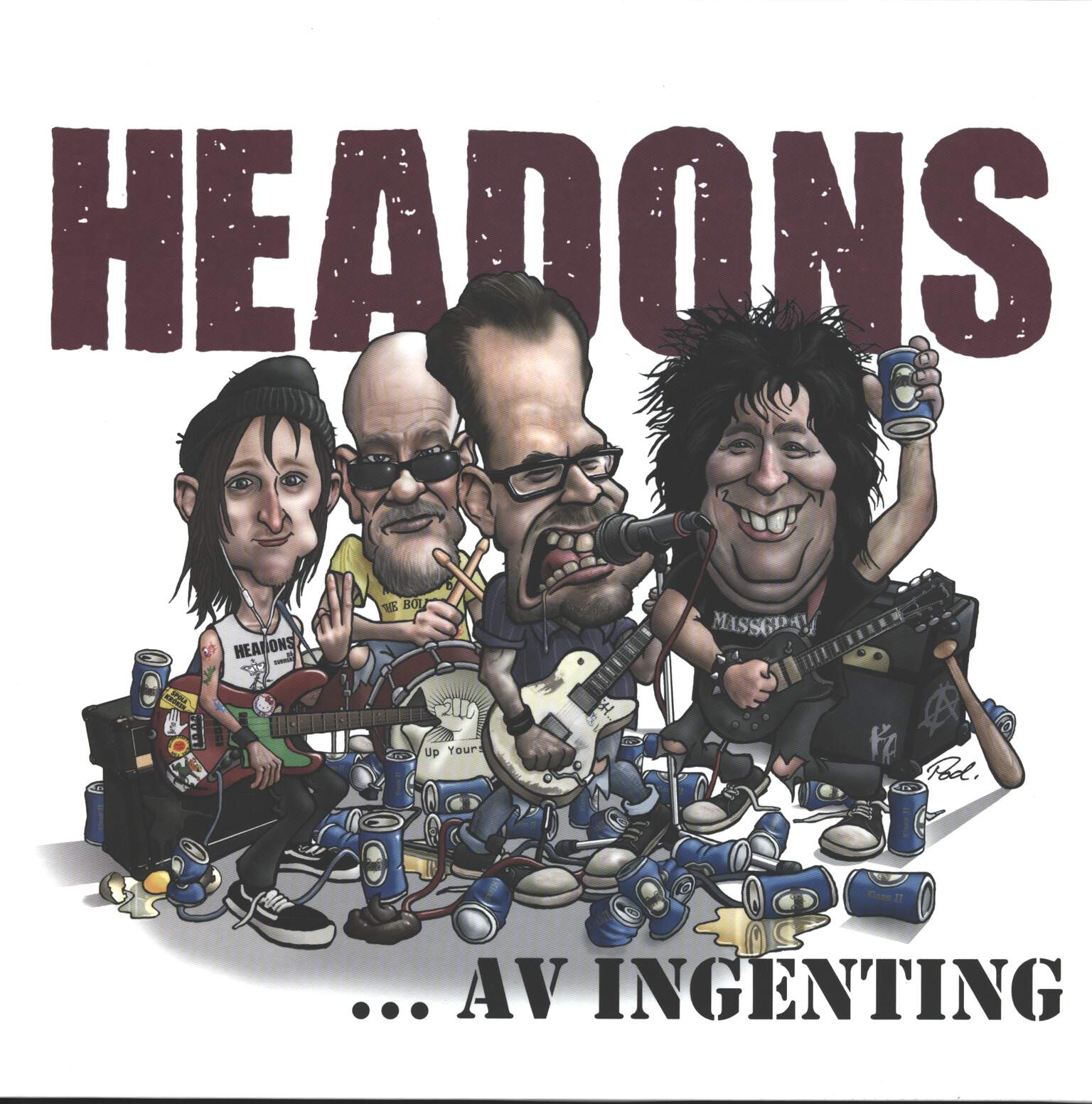 Headons: ...Av Ingenting, 10" Vinyl EP