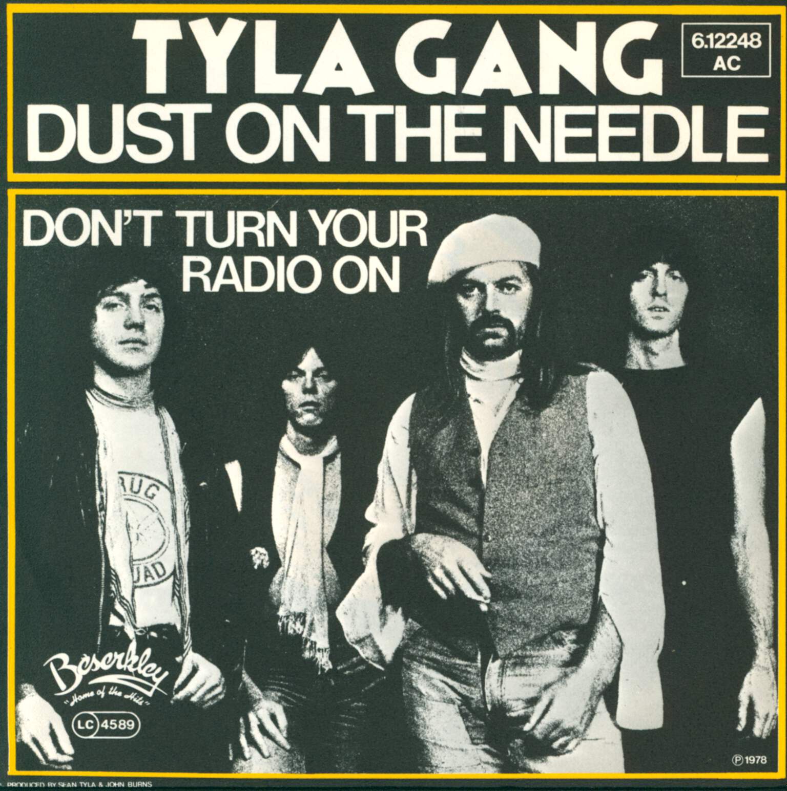 Tyla Gang: Dust On The Needle, 7" Single (Vinyl)