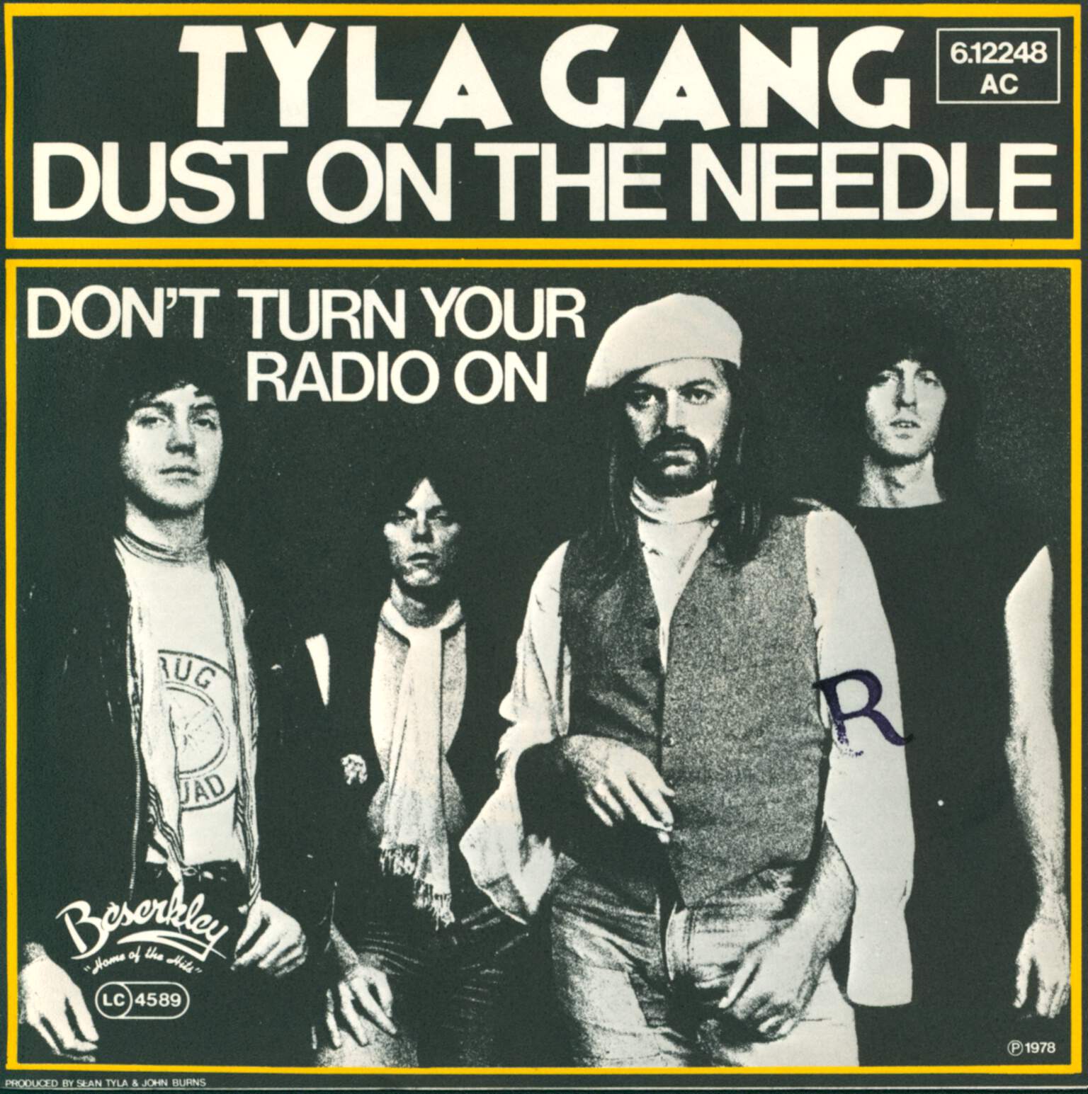 Tyla Gang: Dust On The Needle, 7" Single (Vinyl)