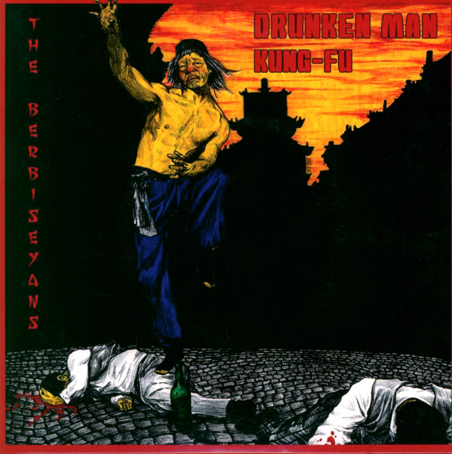 The Berbiseyans: Drunken Man Kung-Fu, 7" Single (Vinyl)