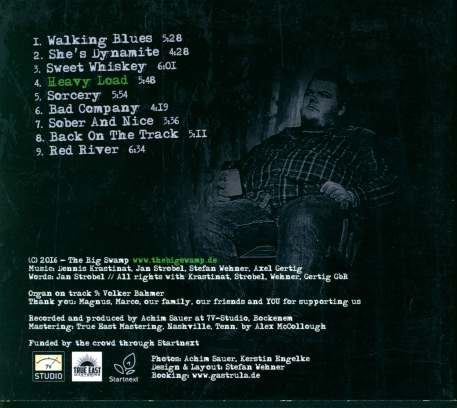 The Big Swamp: Heavy Load, CD
