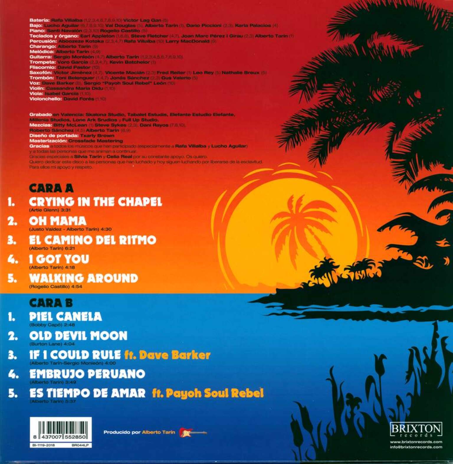 Alberto Tarin & Orchestra: "El Camino Del Ritmo", LP (Vinyl)