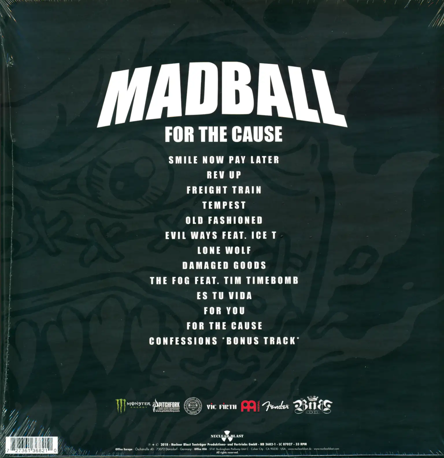 Madball: For The Cause, LP (Vinyl)