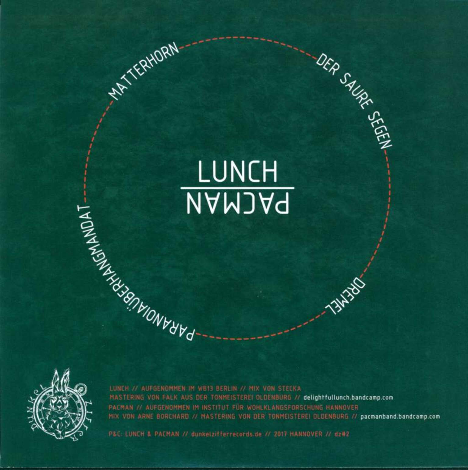 Lunch: Lunch / Pacman, 7" Single (Vinyl)
