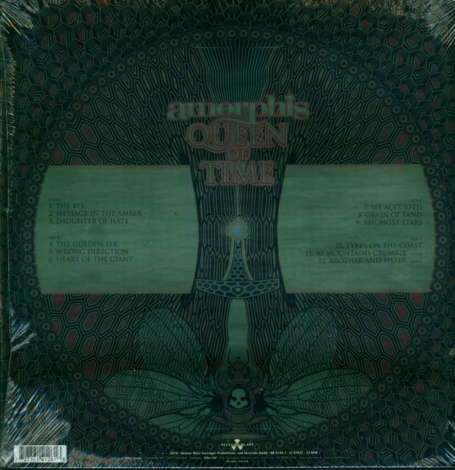 Amorphis: Queen Of Time, LP (Vinyl)