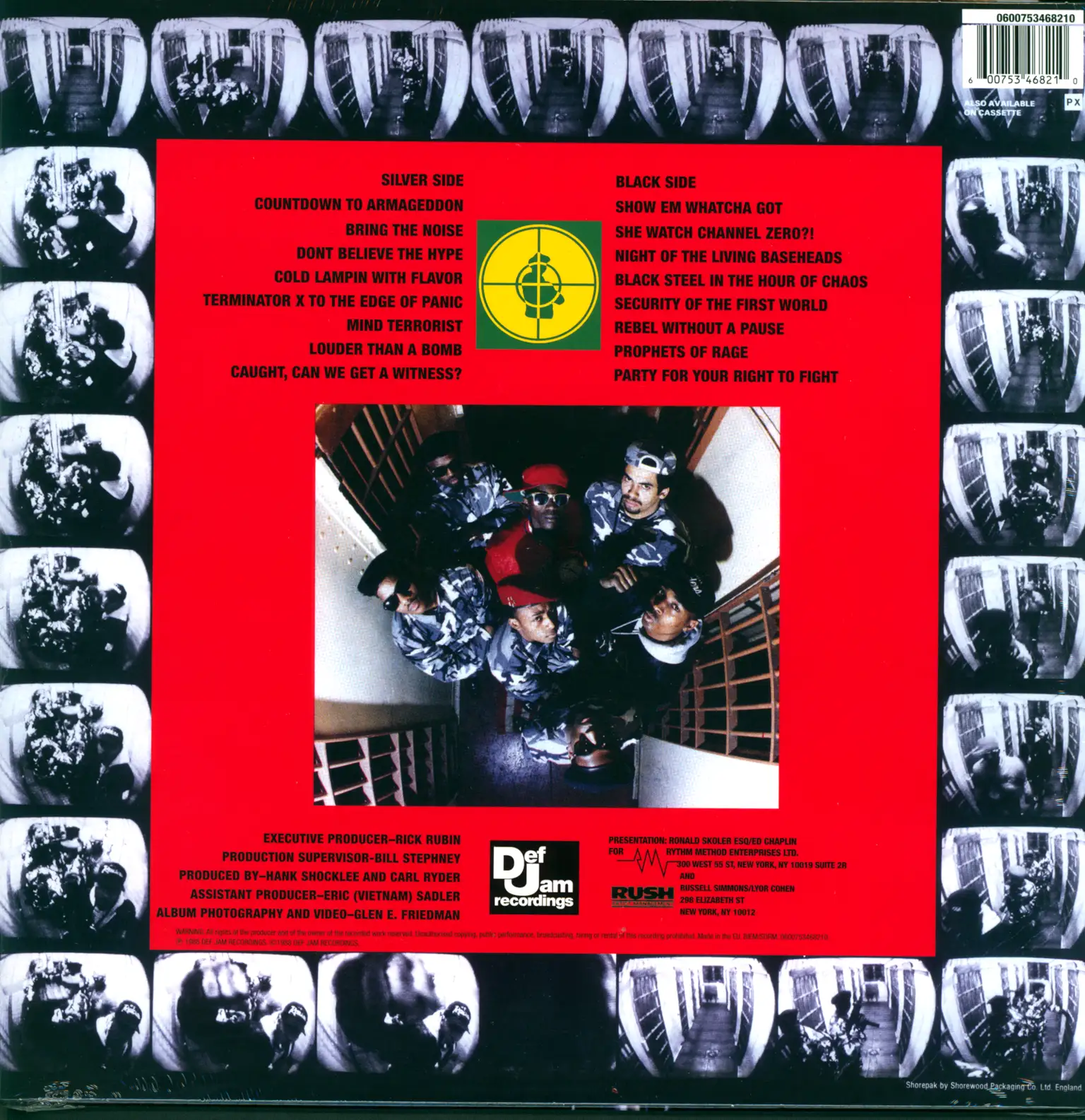 Public Enemy: It Takes A Nation Of Millions To Hold Us Back, LP (Vinyl)