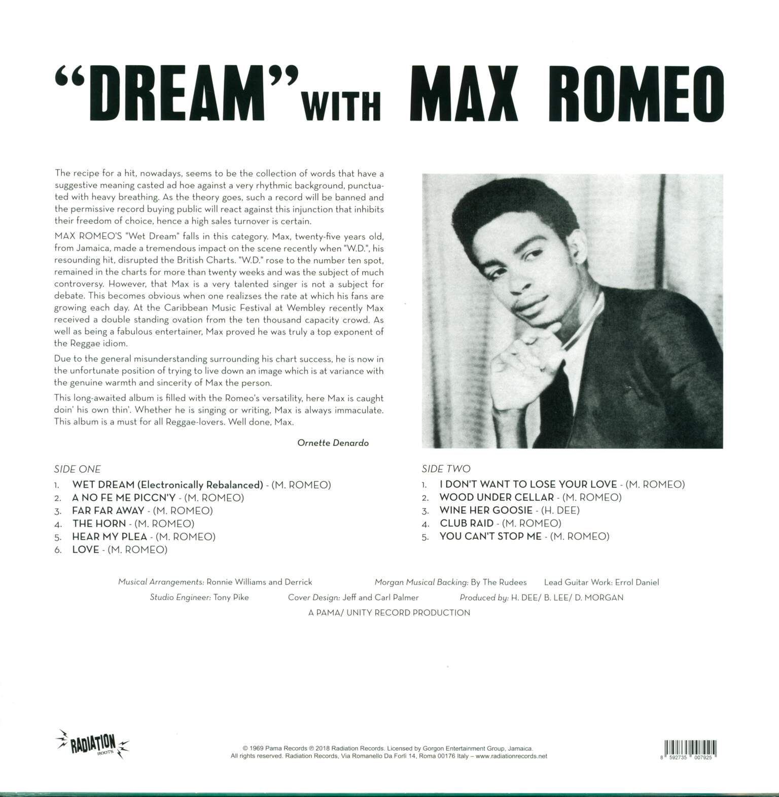Max Romeo: A Dream, LP (Vinyl)