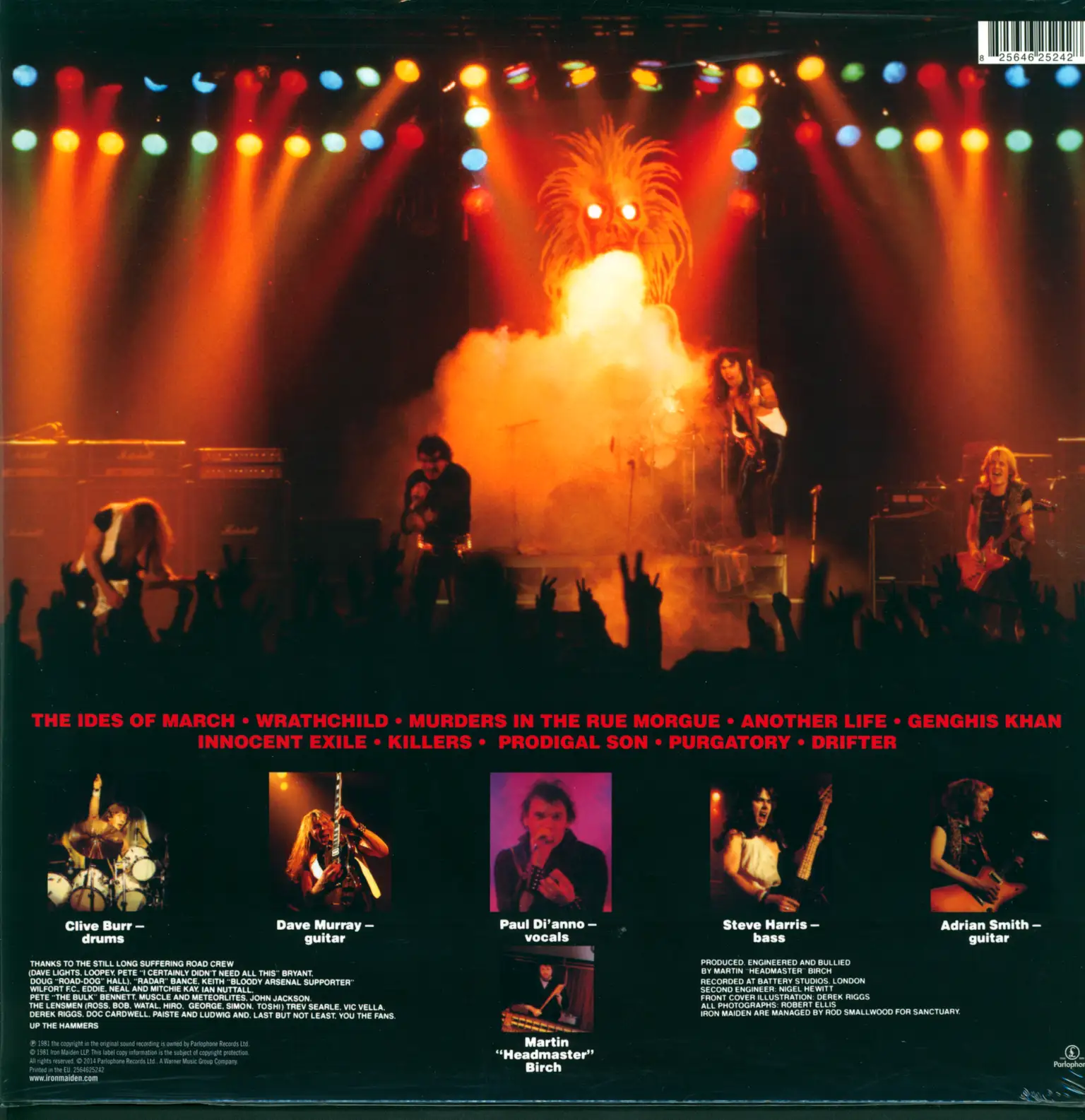Iron Maiden: Killers, LP (Vinyl)