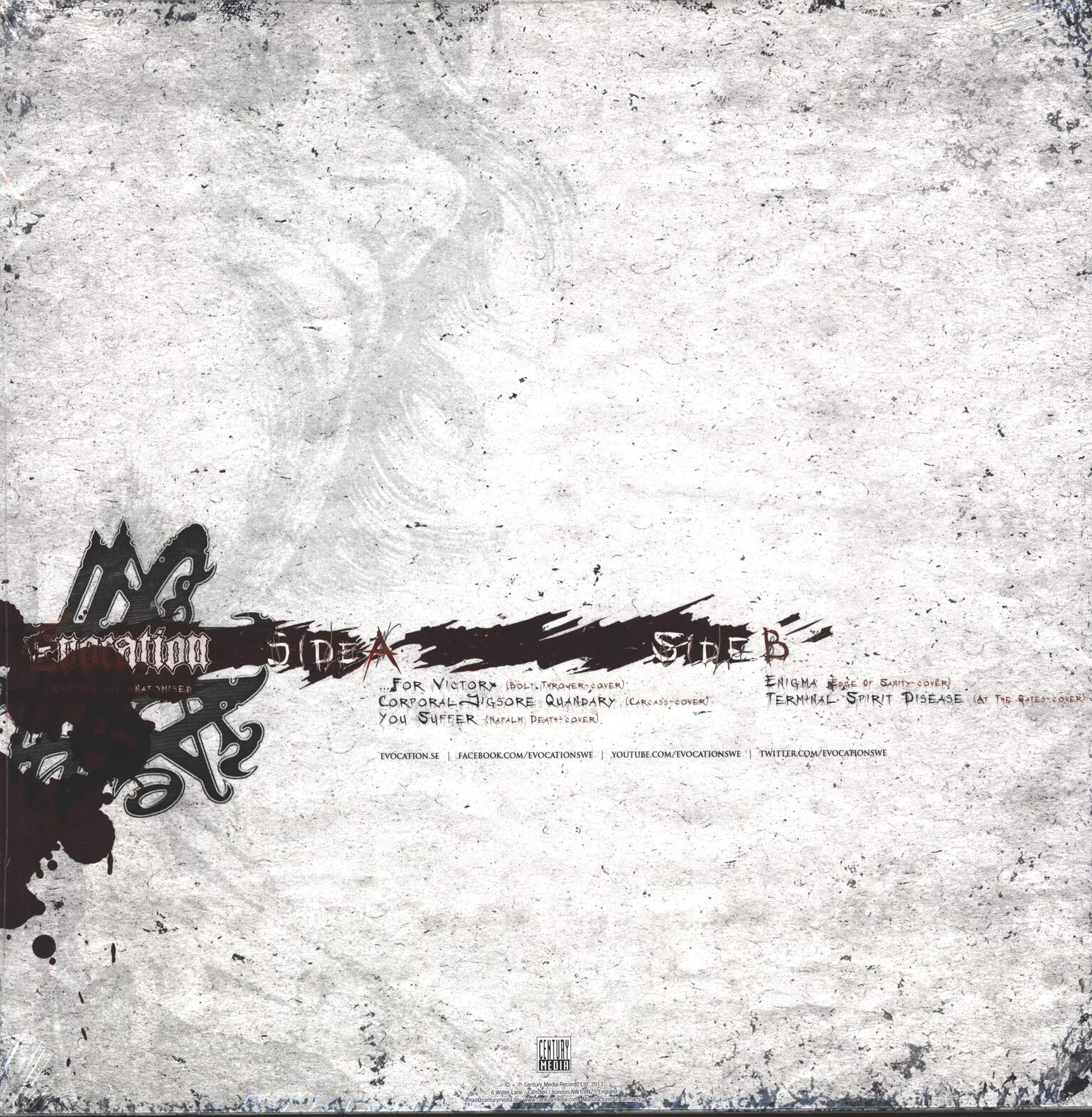 Evocation: Excised And Anatomised, 12" Maxi Single (Vinyl)